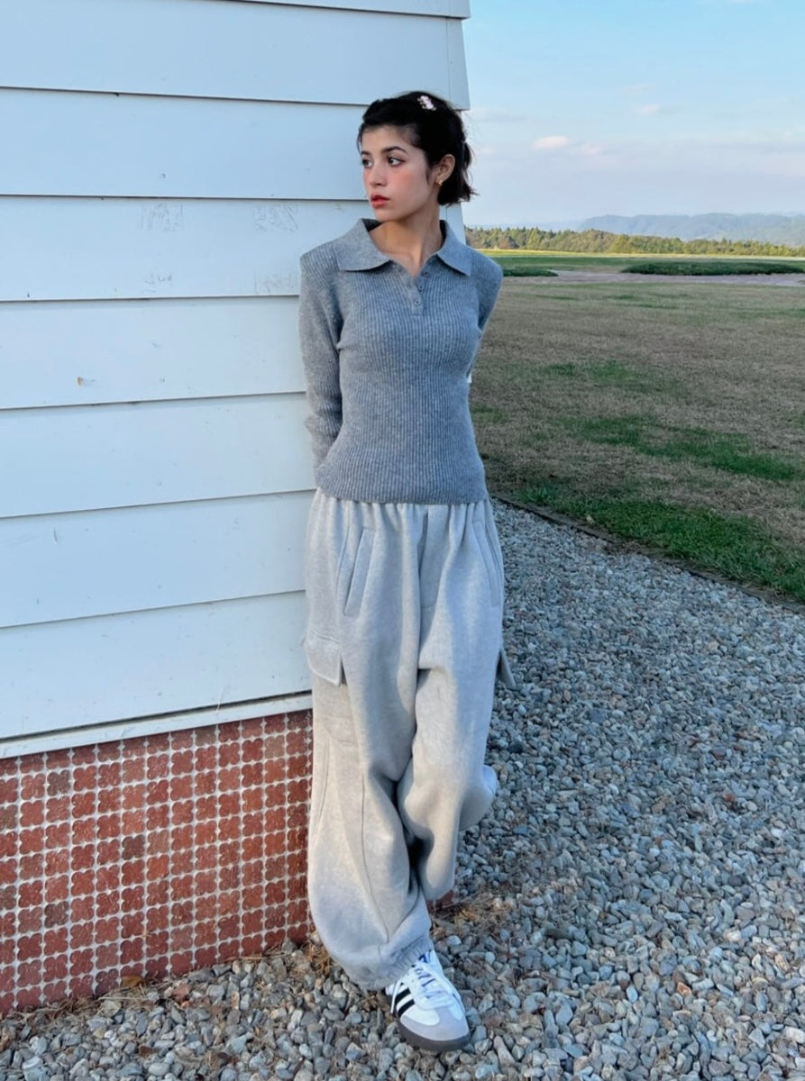 Side Pocket Sweat Pants ALLISON BROWN