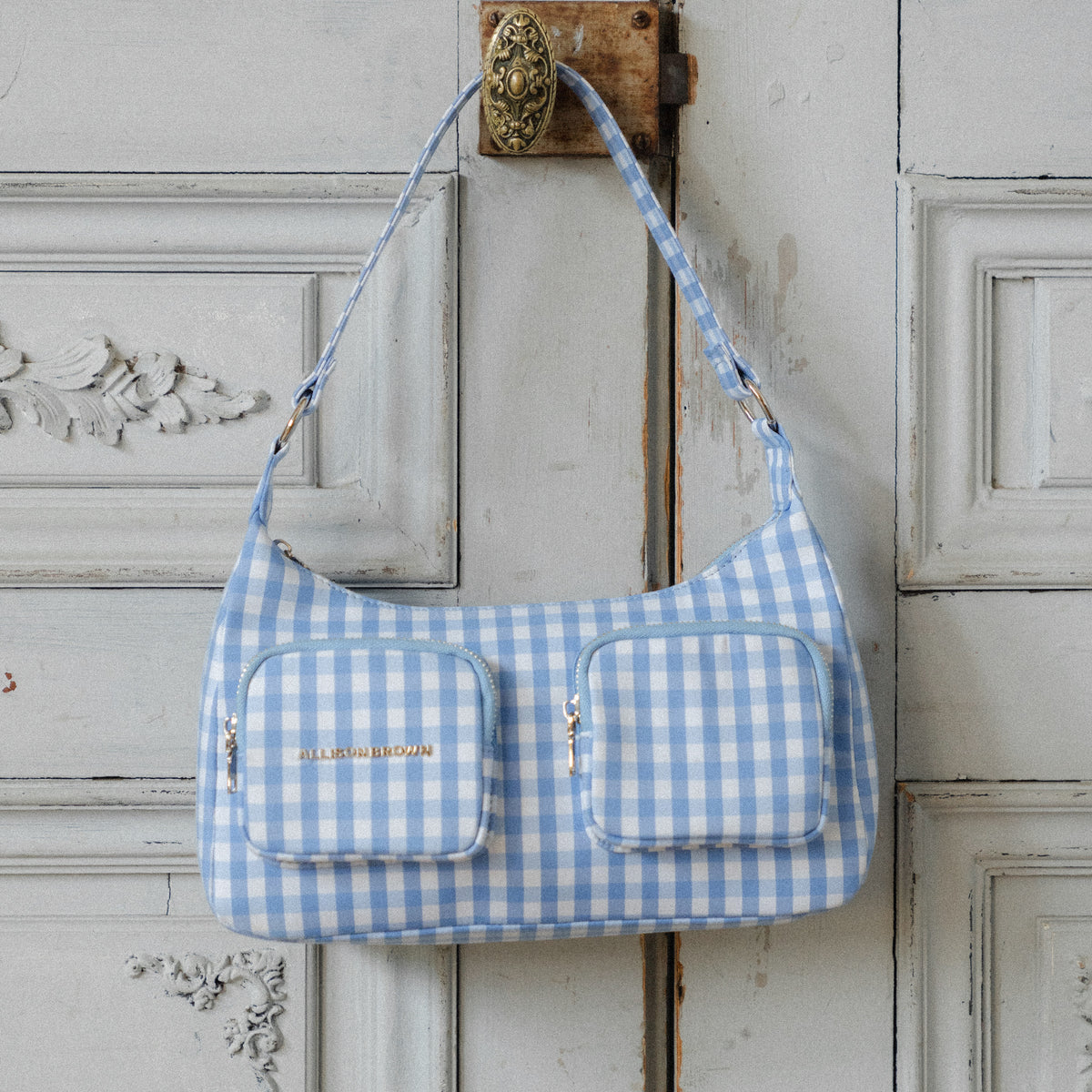 Everyday Ginghamcheck Shoulder Bag – ALLISON BROWN