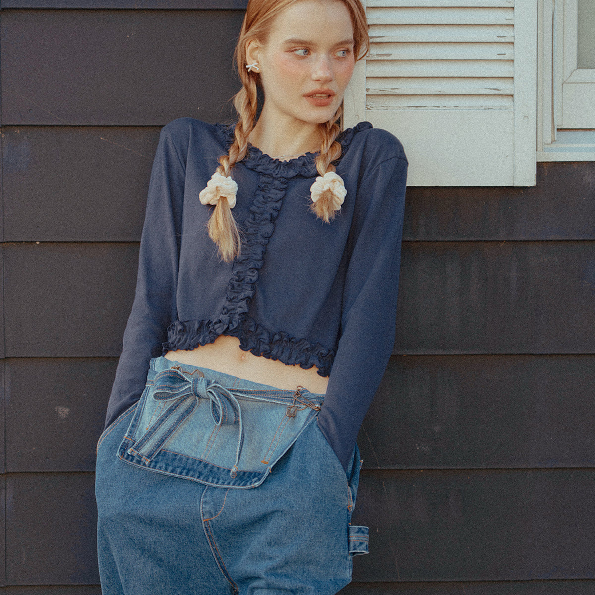 Girlish Frill Top – ALLISON BROWN