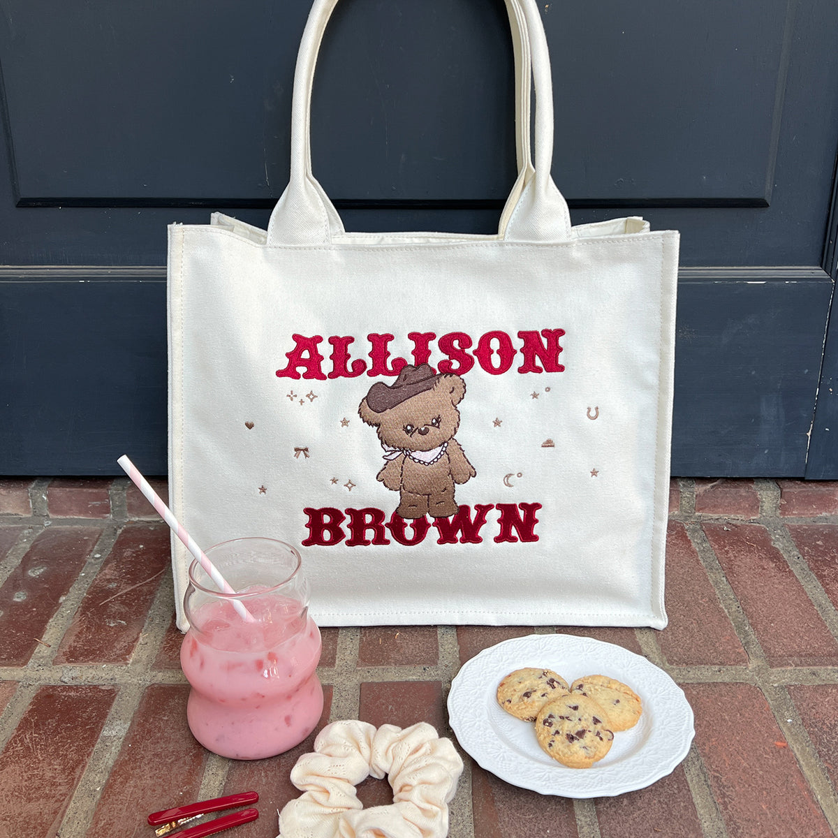 Brownie Bear Tote Bag – ALLISON BROWN