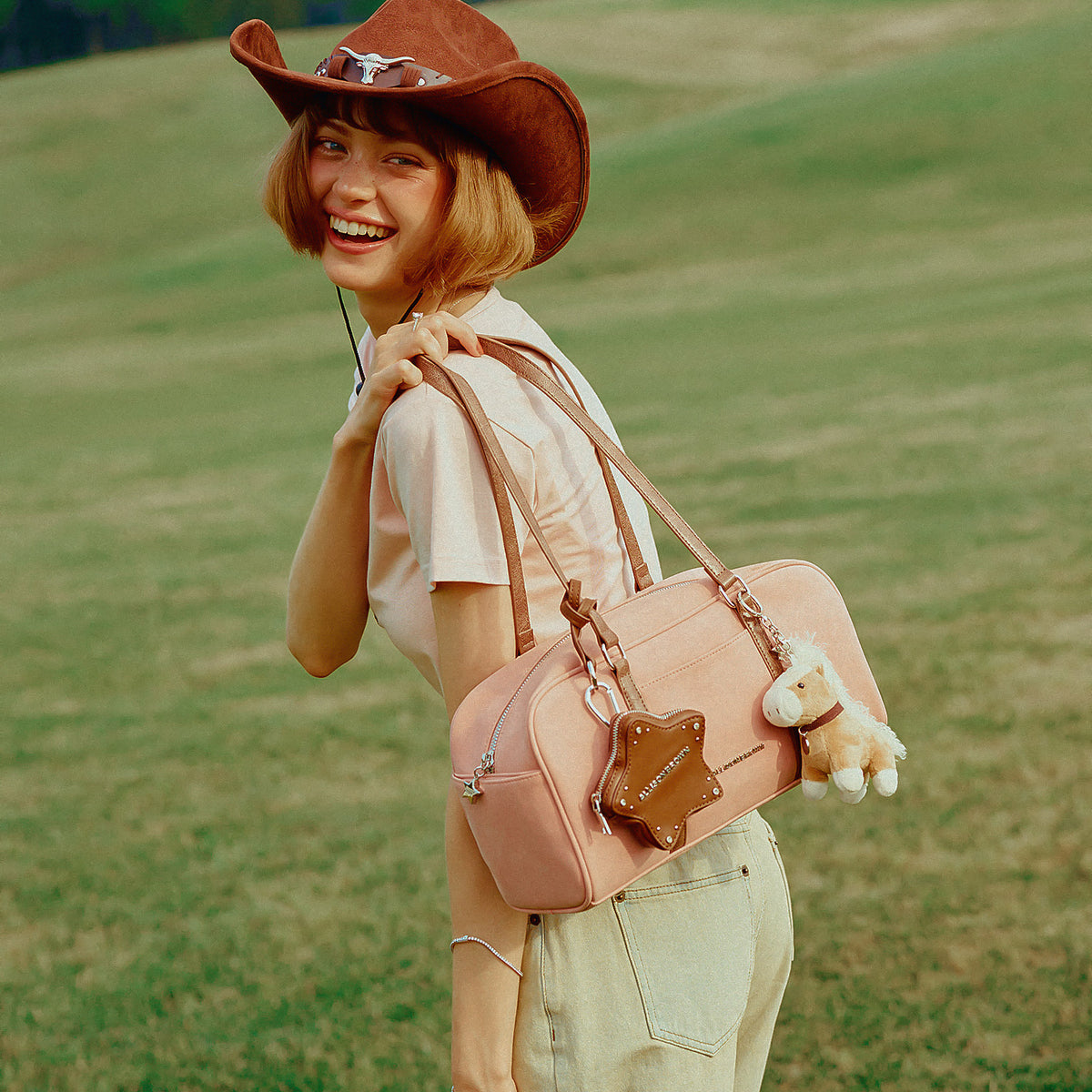 Rustic Farm Boston Bag – ALLISON BROWN