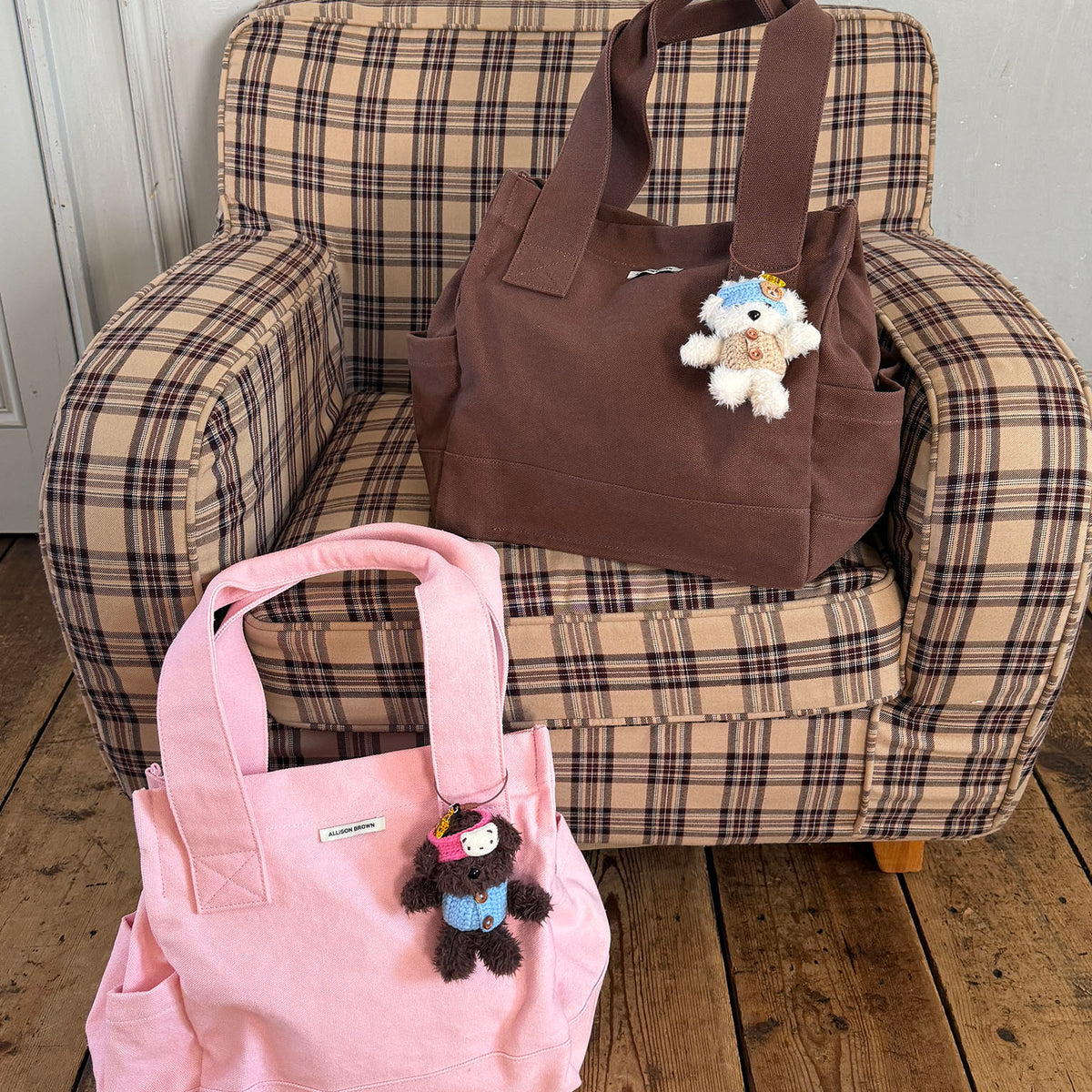 Cotton Muffin Tote Bag – ALLISON BROWN