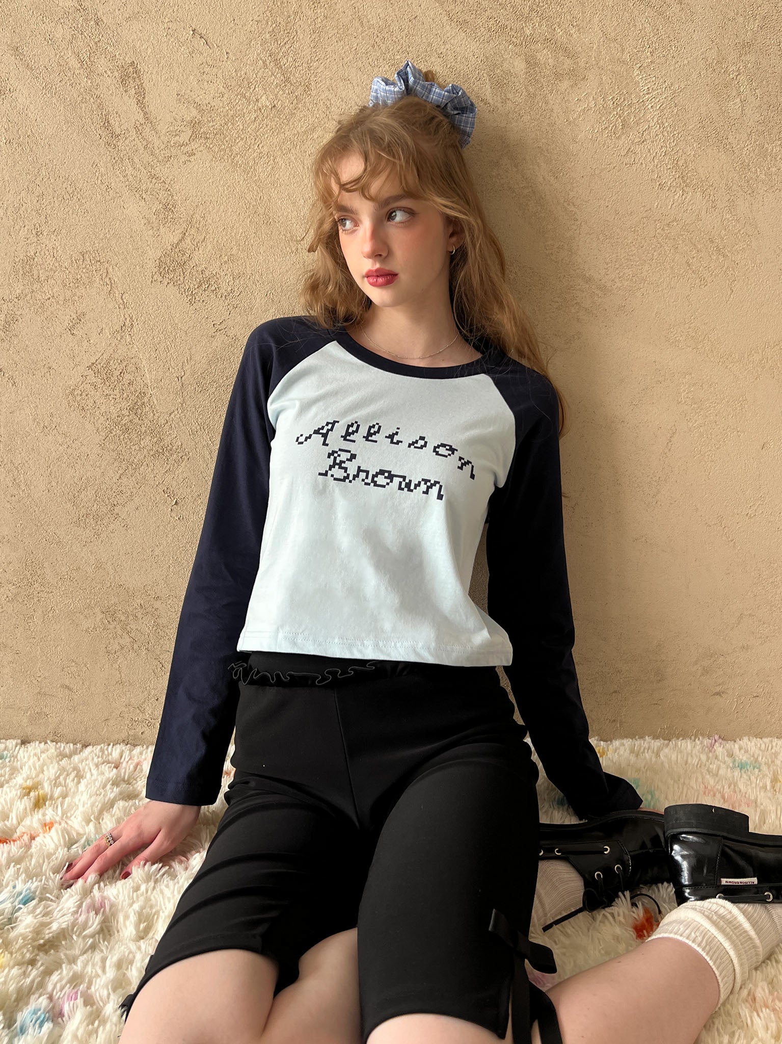 Baby Blue×Navy