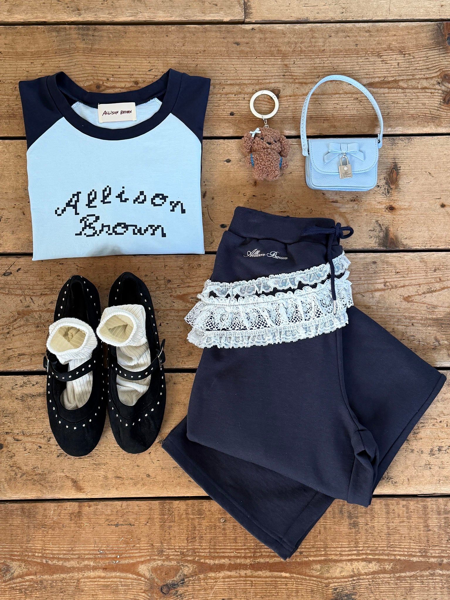 Baby Blue×Navy