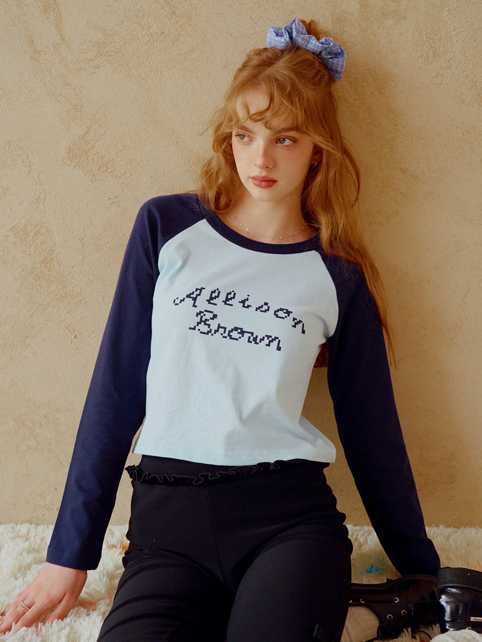 Baby Blue×Navy