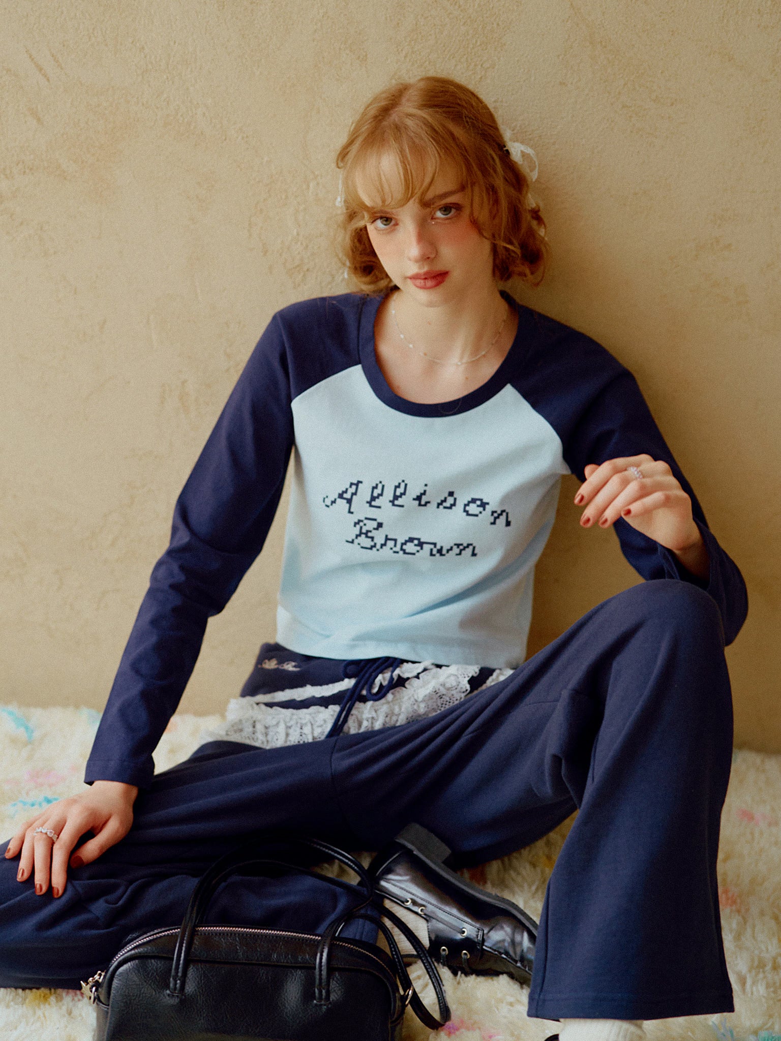 Baby Blue×Navy