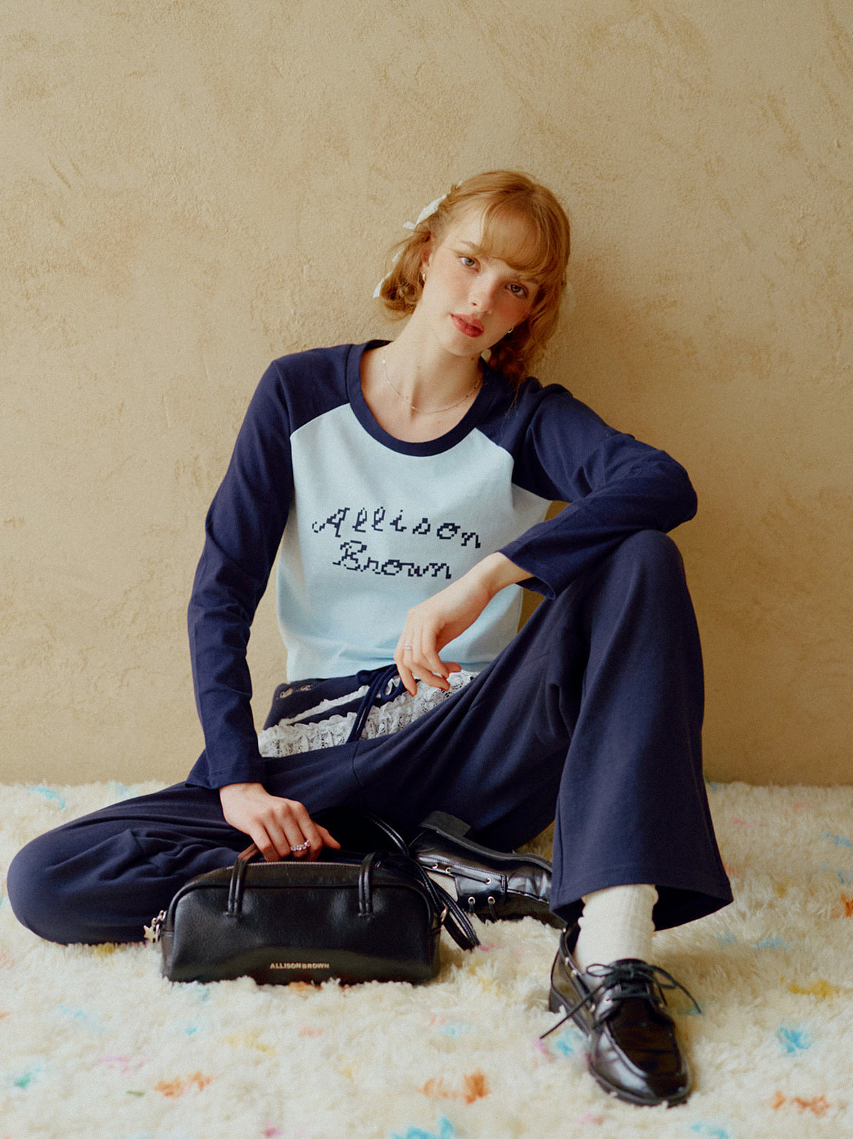 Baby Blue×Navy