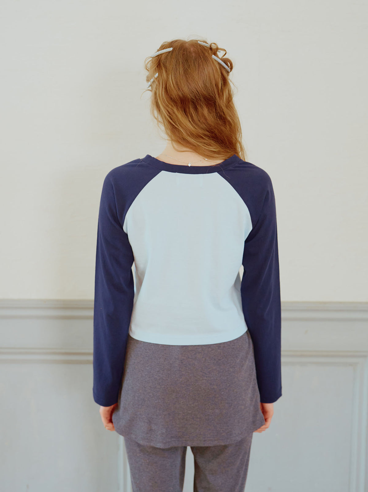 Baby Blue×Navy