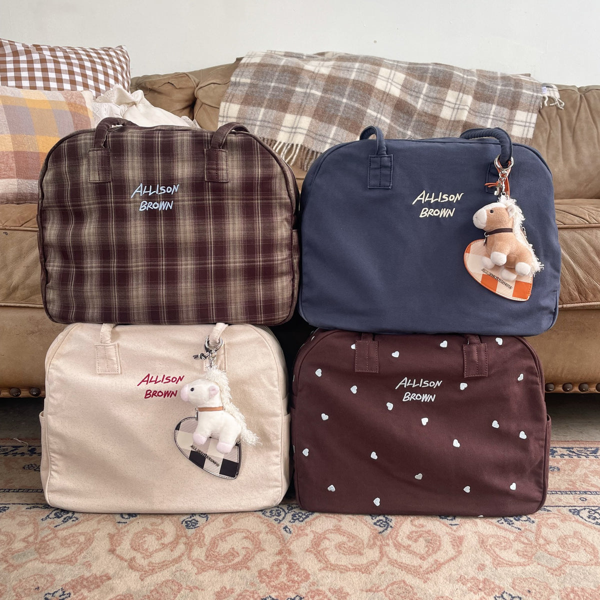 Holiday Canvas Bag – ALLISON BROWN