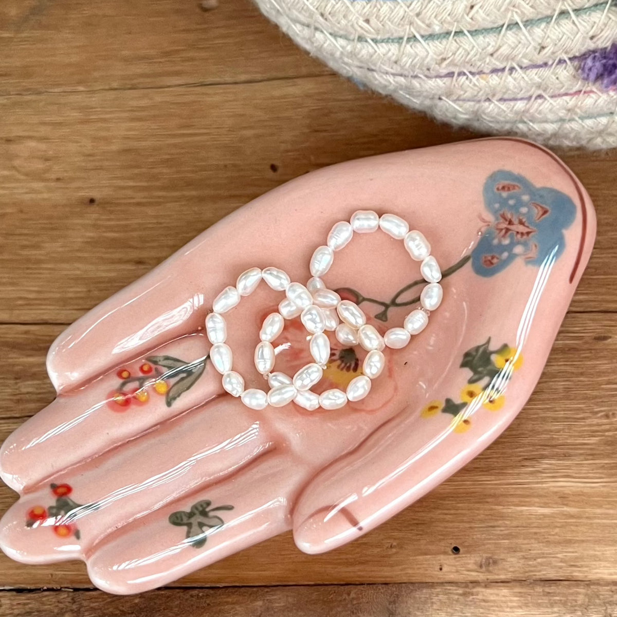 Silky Pearl Ring – ALLISON BROWN