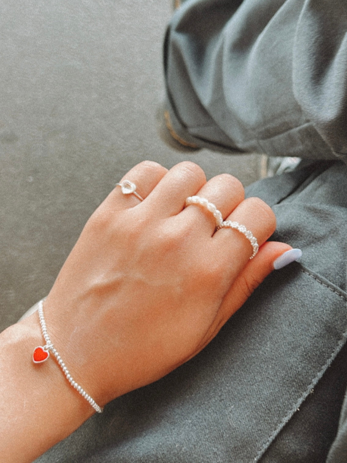 Silky Pearl Ring