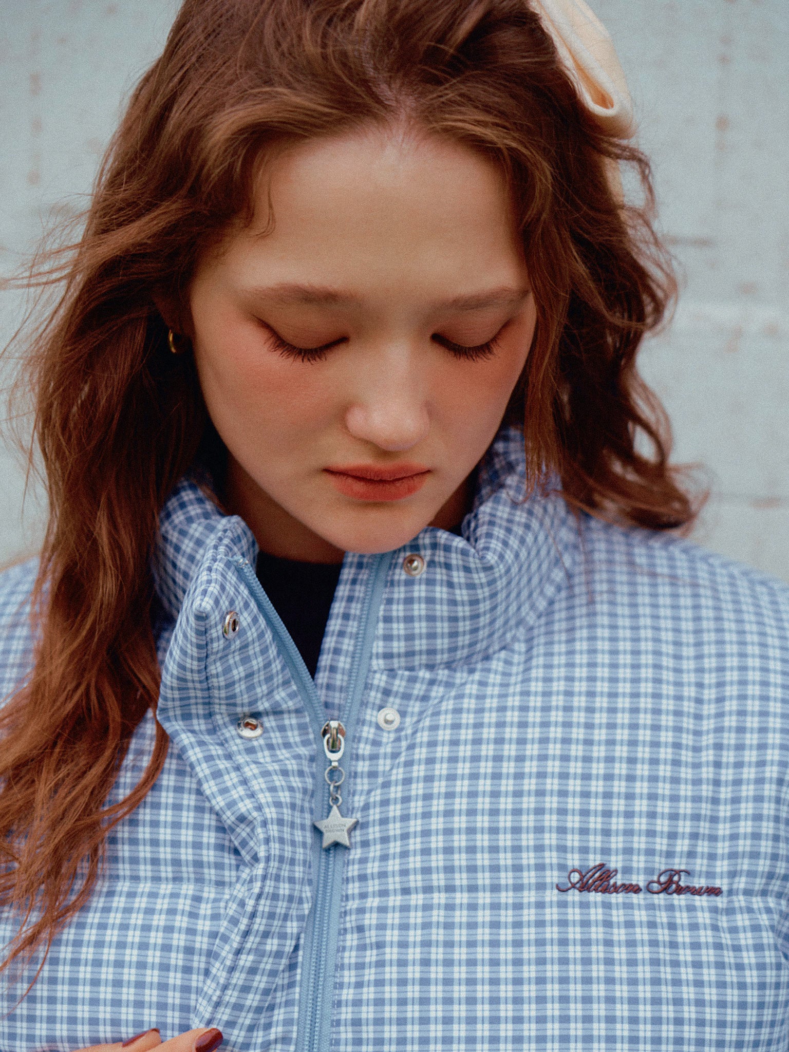 Cuddle Ginghamcheck Puffer Jacket – ALLISON BROWN
