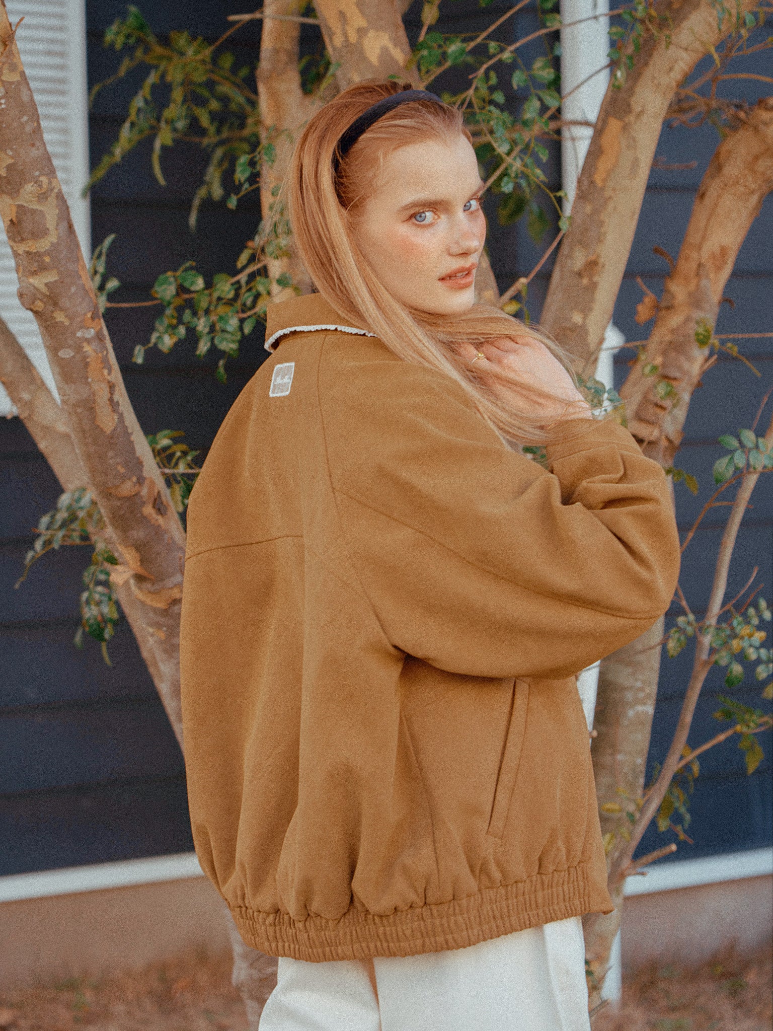 Everyday Classic Suede Blouson – ALLISON BROWN