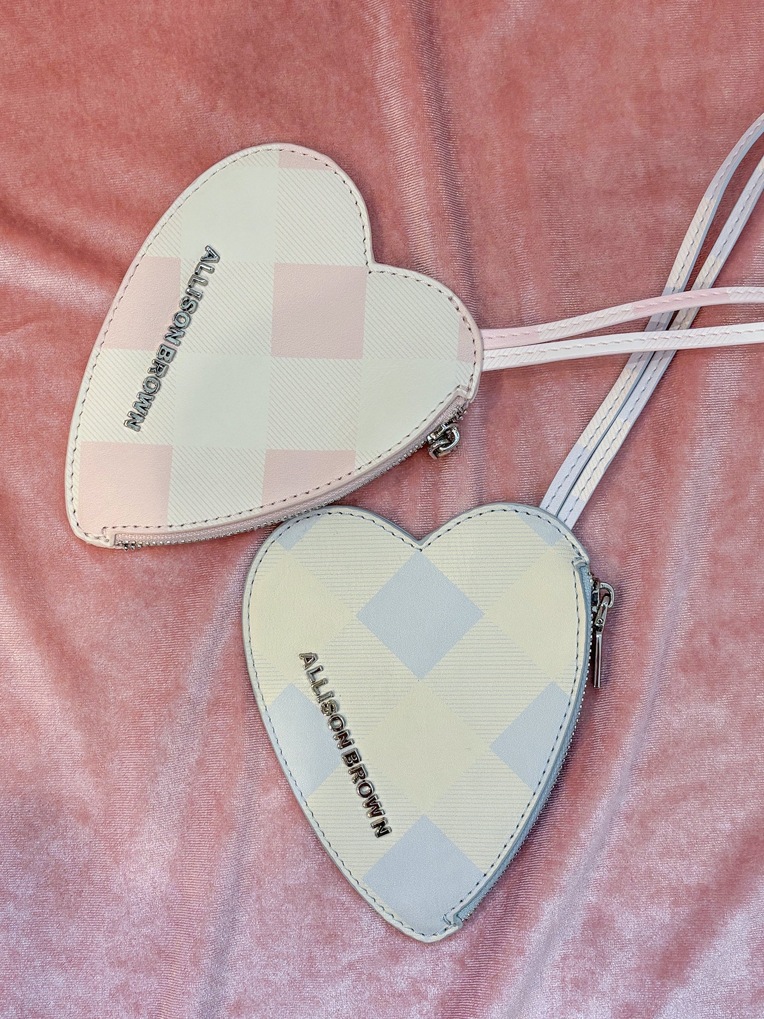 アリソンブラウン新品未使用Love somebowcamisole ネイビー Lovely Mini Heart Check Pouch – ALLISON BROWN