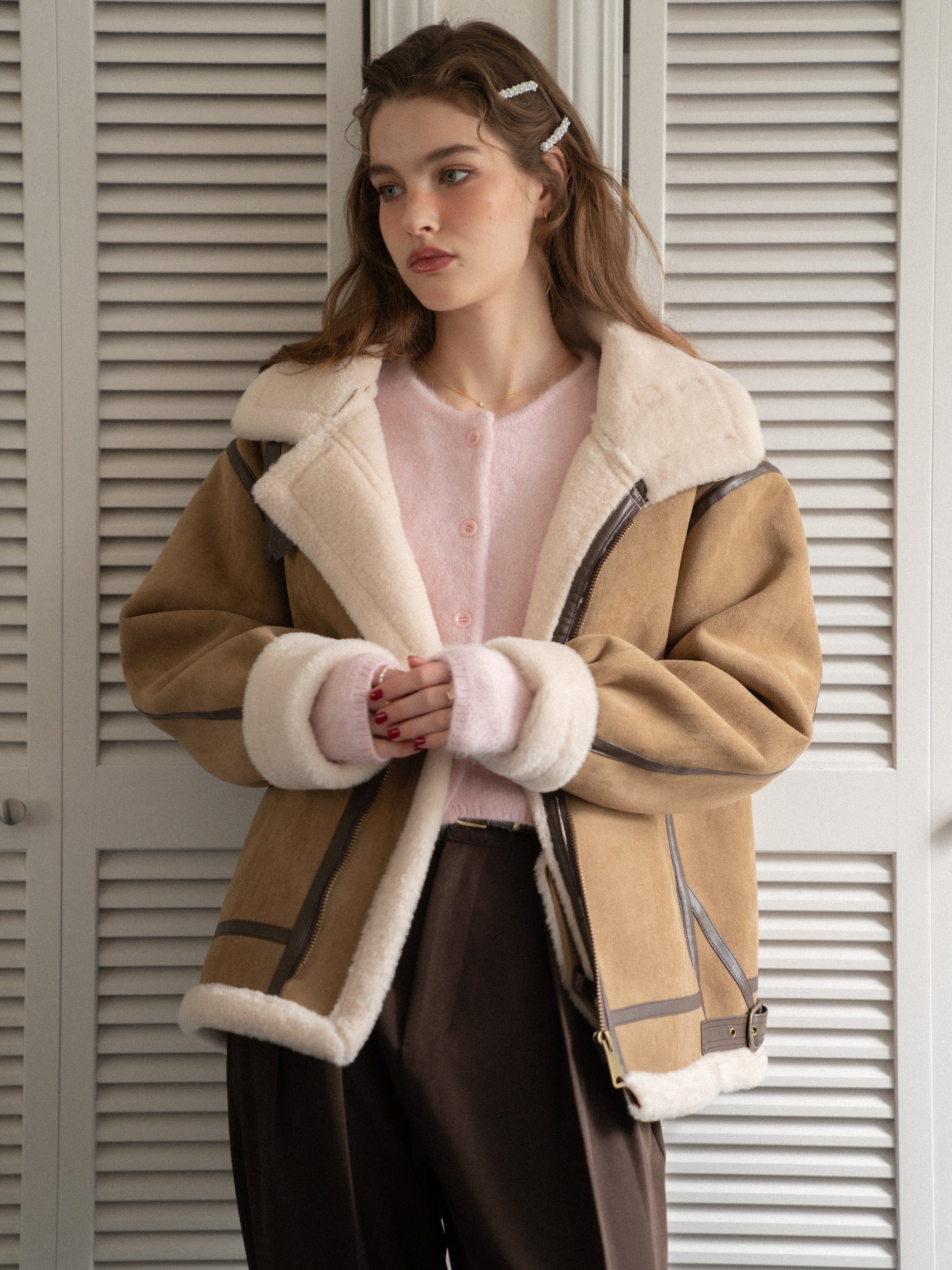 Fluffy Knit Cardigan – ALLISON BROWN