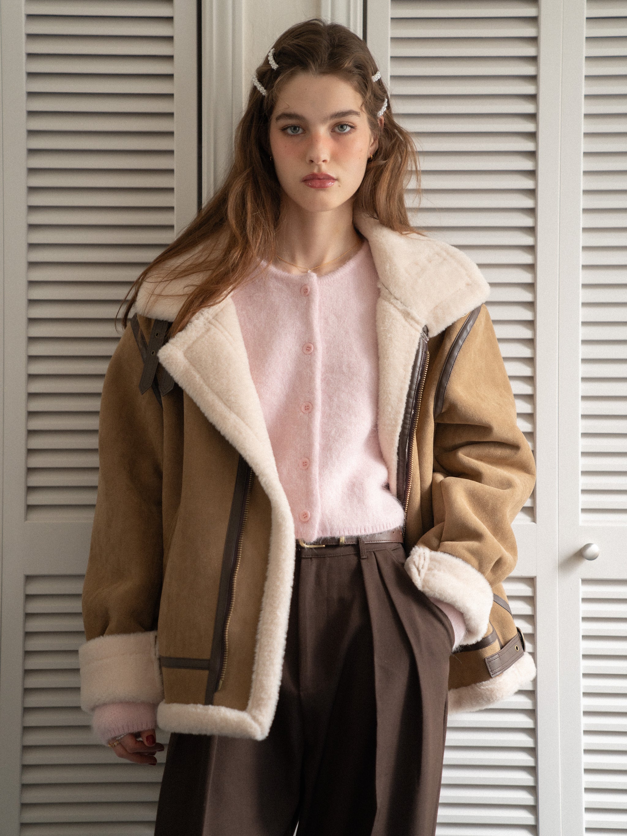 Fluffy Knit Cardigan – ALLISON BROWN