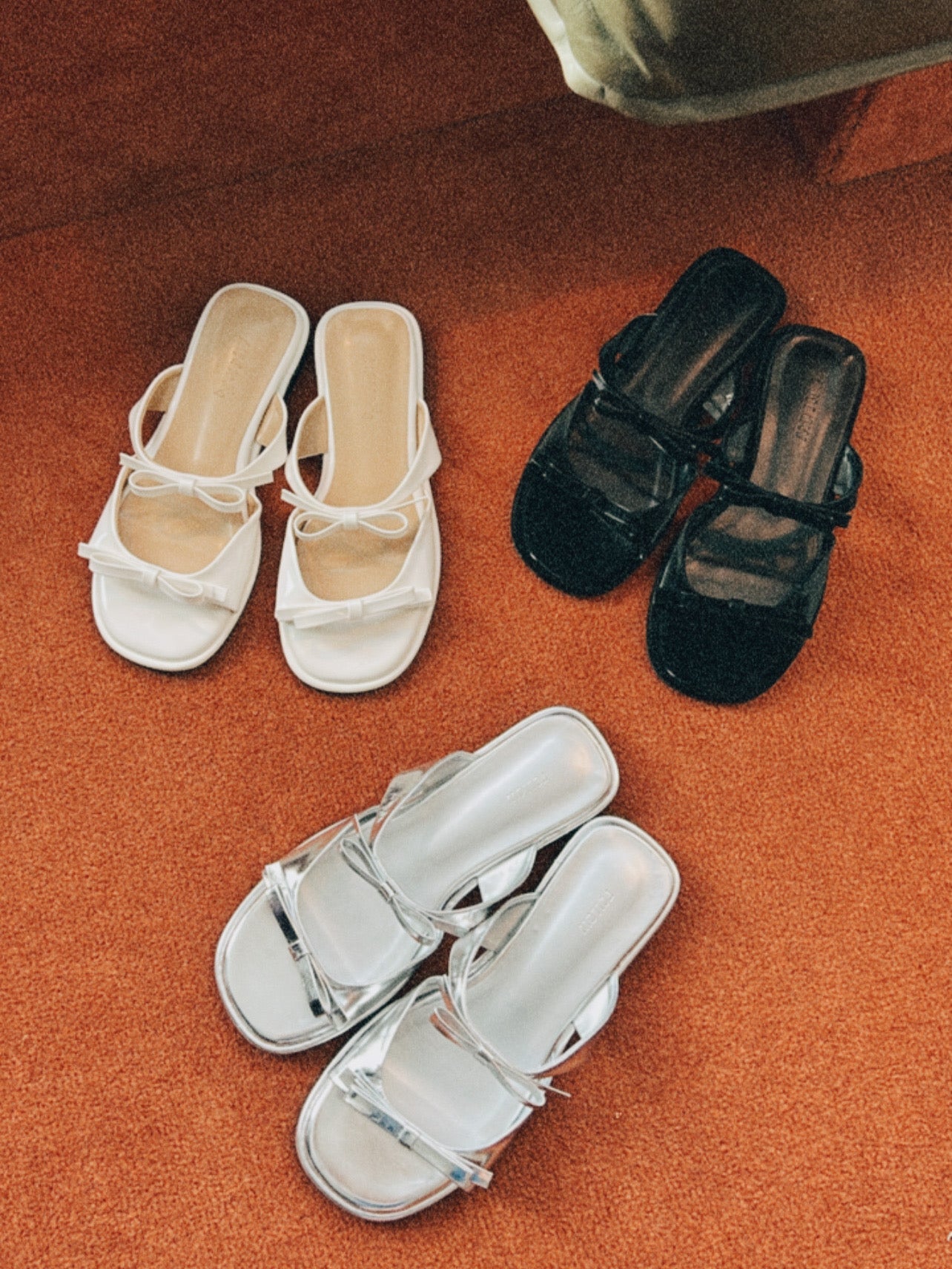 Double Ribbon Sandals – ALLISON BROWN