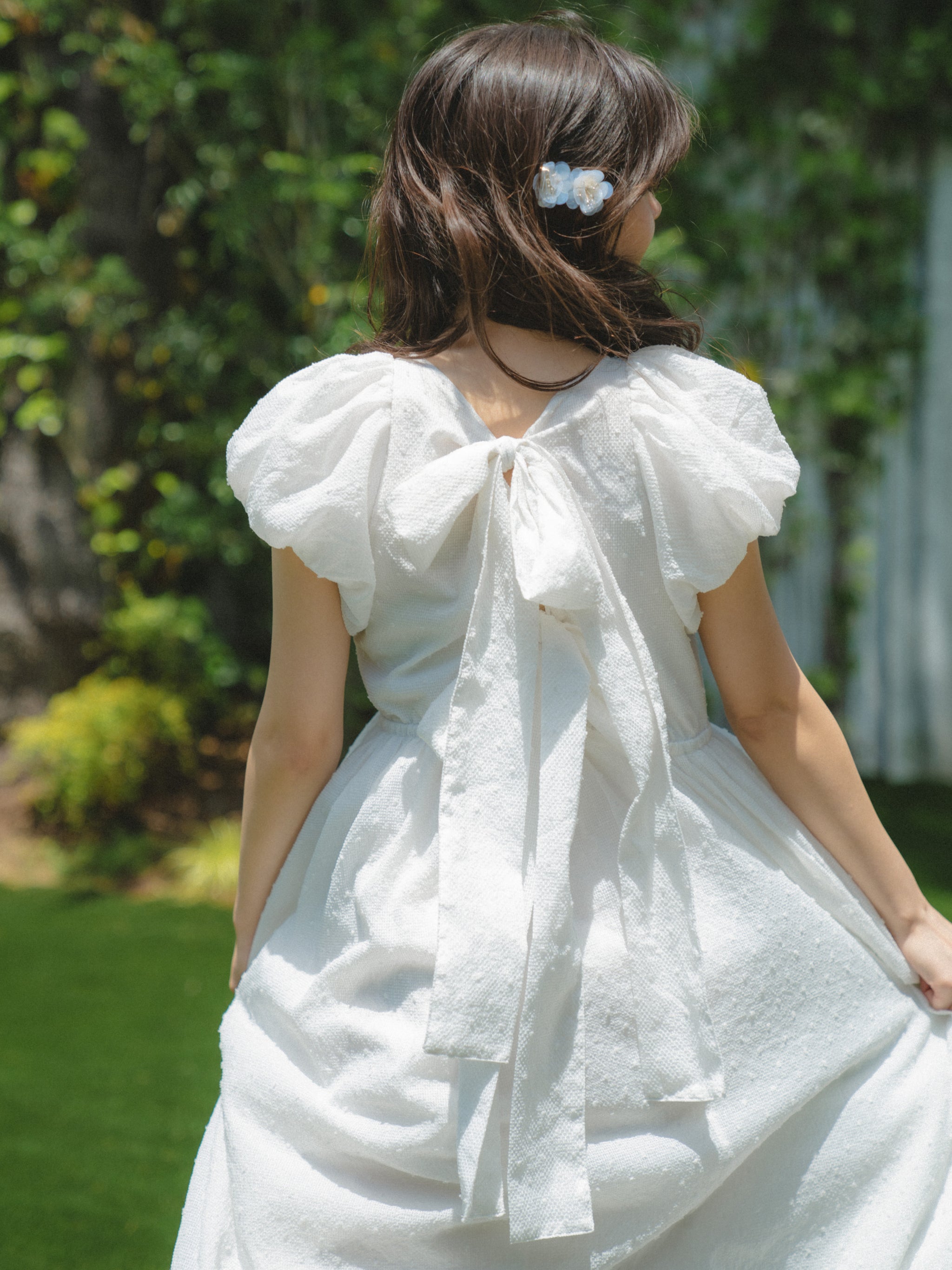 ALLISON BROWN フリルミニワンピース