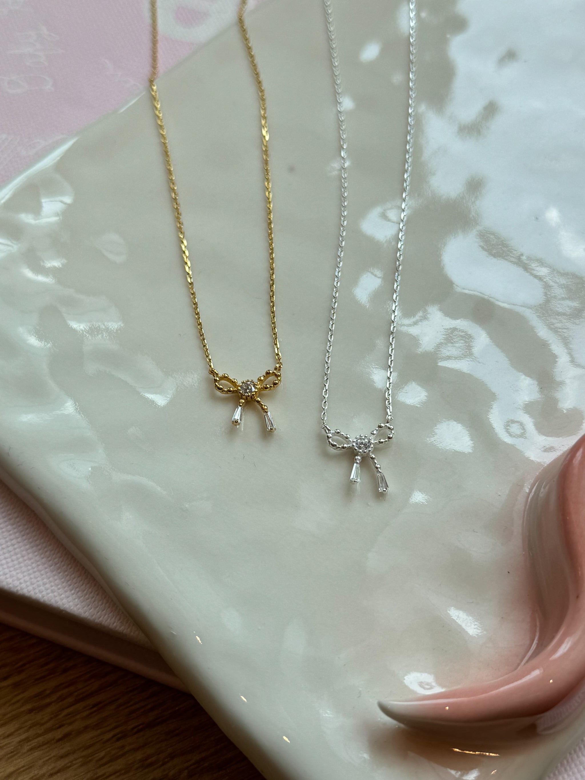 ⑧ Acne Studios multi bow necklace ネックレス ⑧ Acne Studios multi bow necklace ネックレス