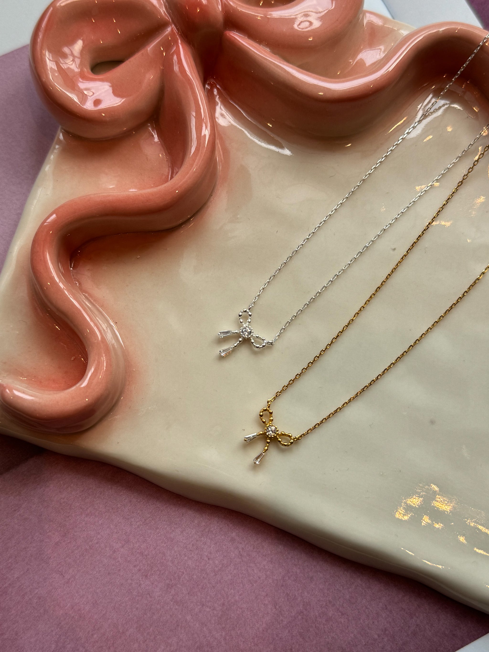 ⑧ Acne Studios multi bow necklace ネックレス ⑧ Acne Studios multi bow necklace ネックレス