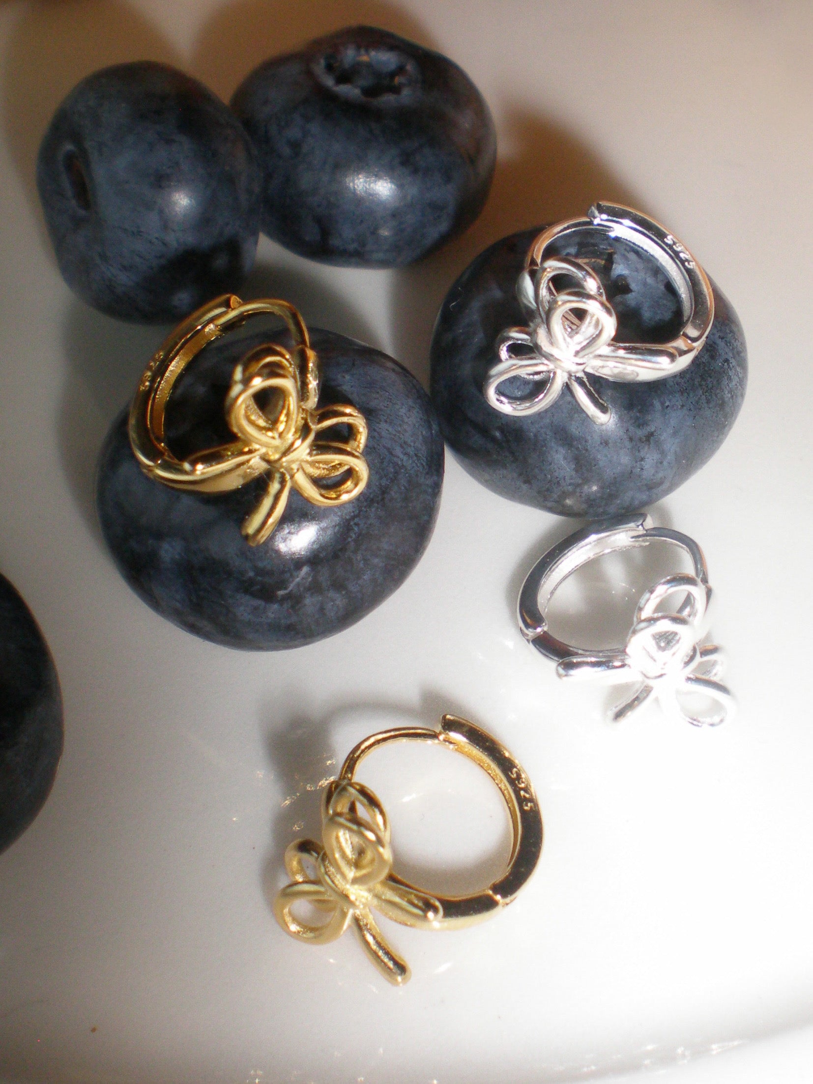 Tiny Ribbon Hoop Pierce – ALLISON BROWN