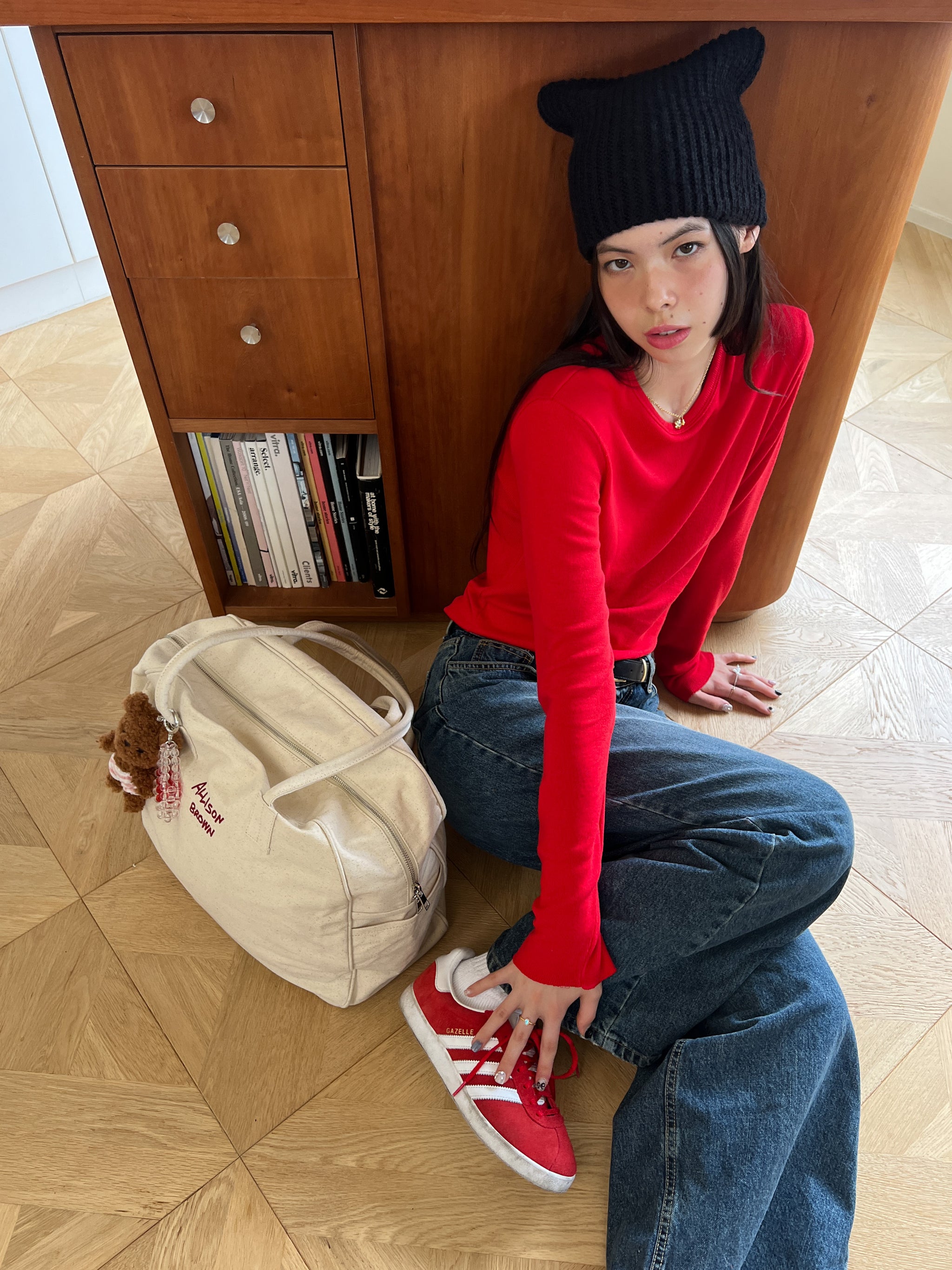 Cat Beanie – ALLISON BROWN Cat Beanie – ALLISON BROWN