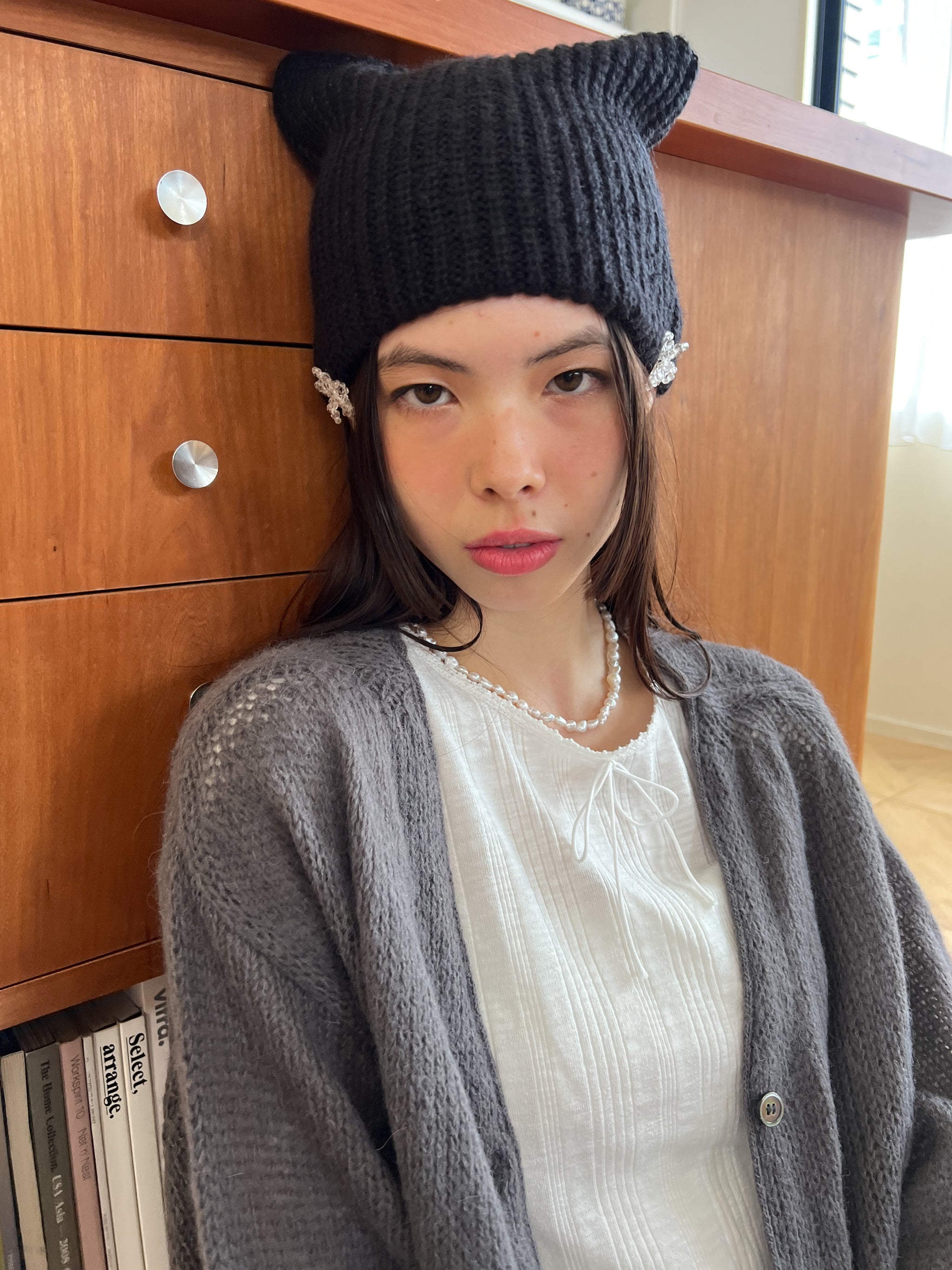 Cat Beanie – ALLISON BROWN