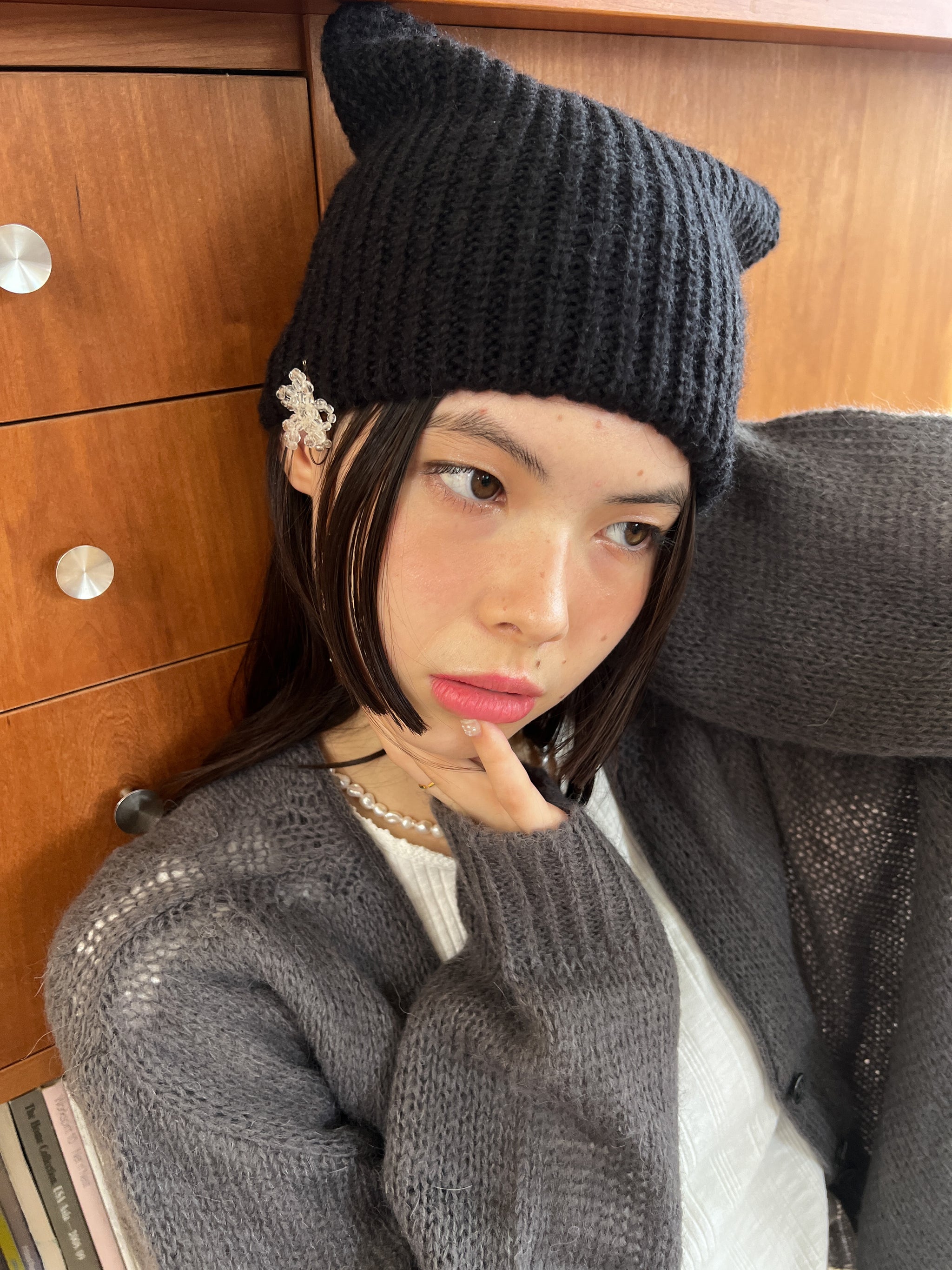 Cat Beanie – ALLISON BROWN