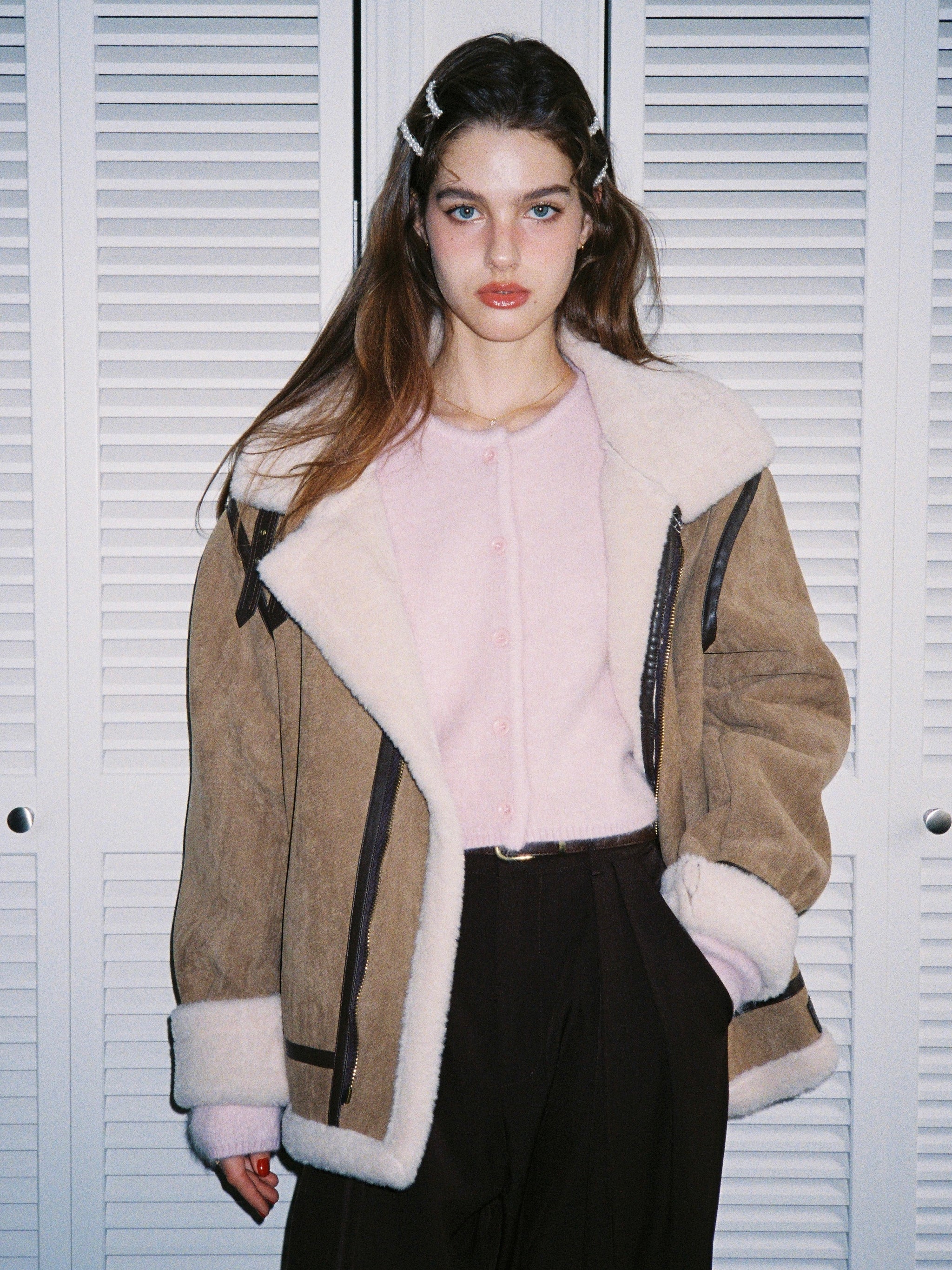 Fluffy Knit Cardigan – ALLISON BROWN