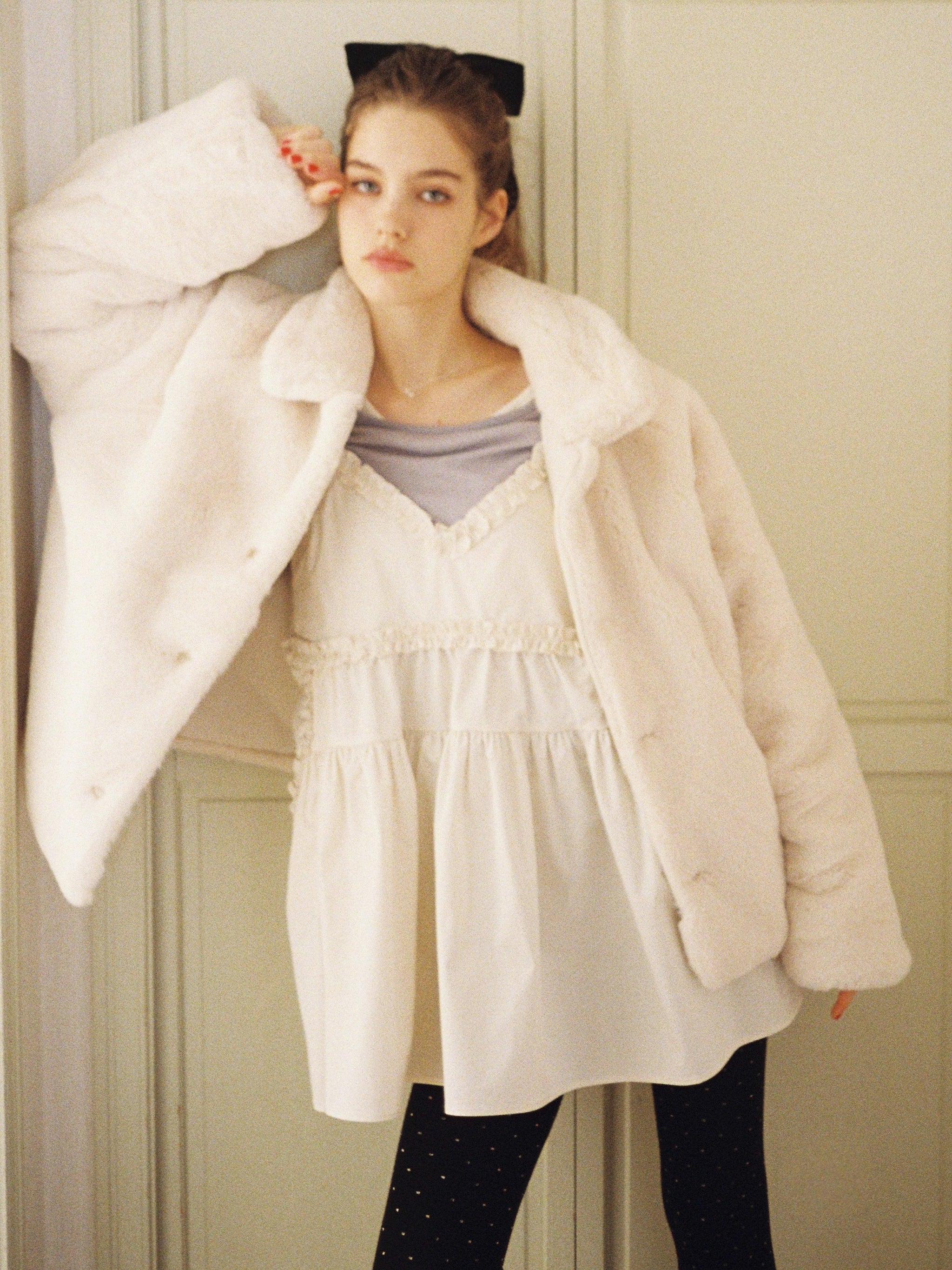 Fluffy Reversible Fur Coat – ALLISON BROWN