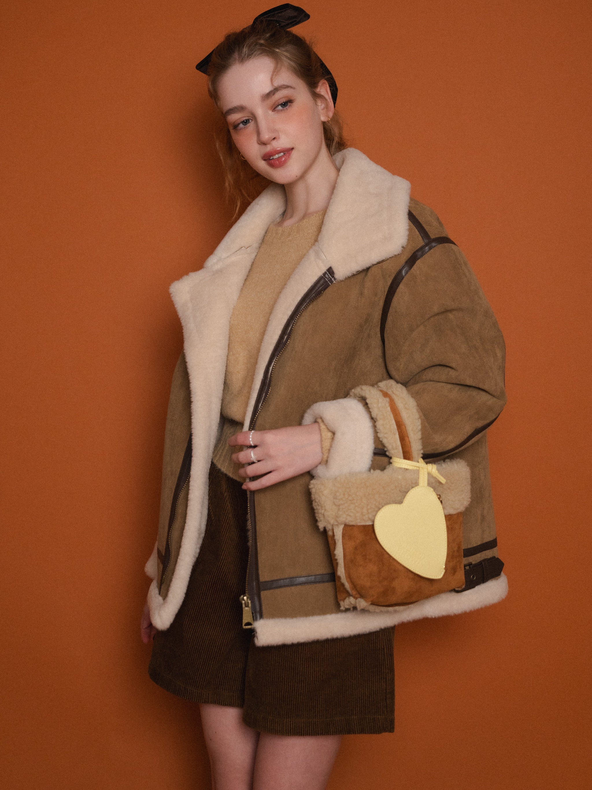 Cozy Mouton Boa Bag – ALLISON BROWN