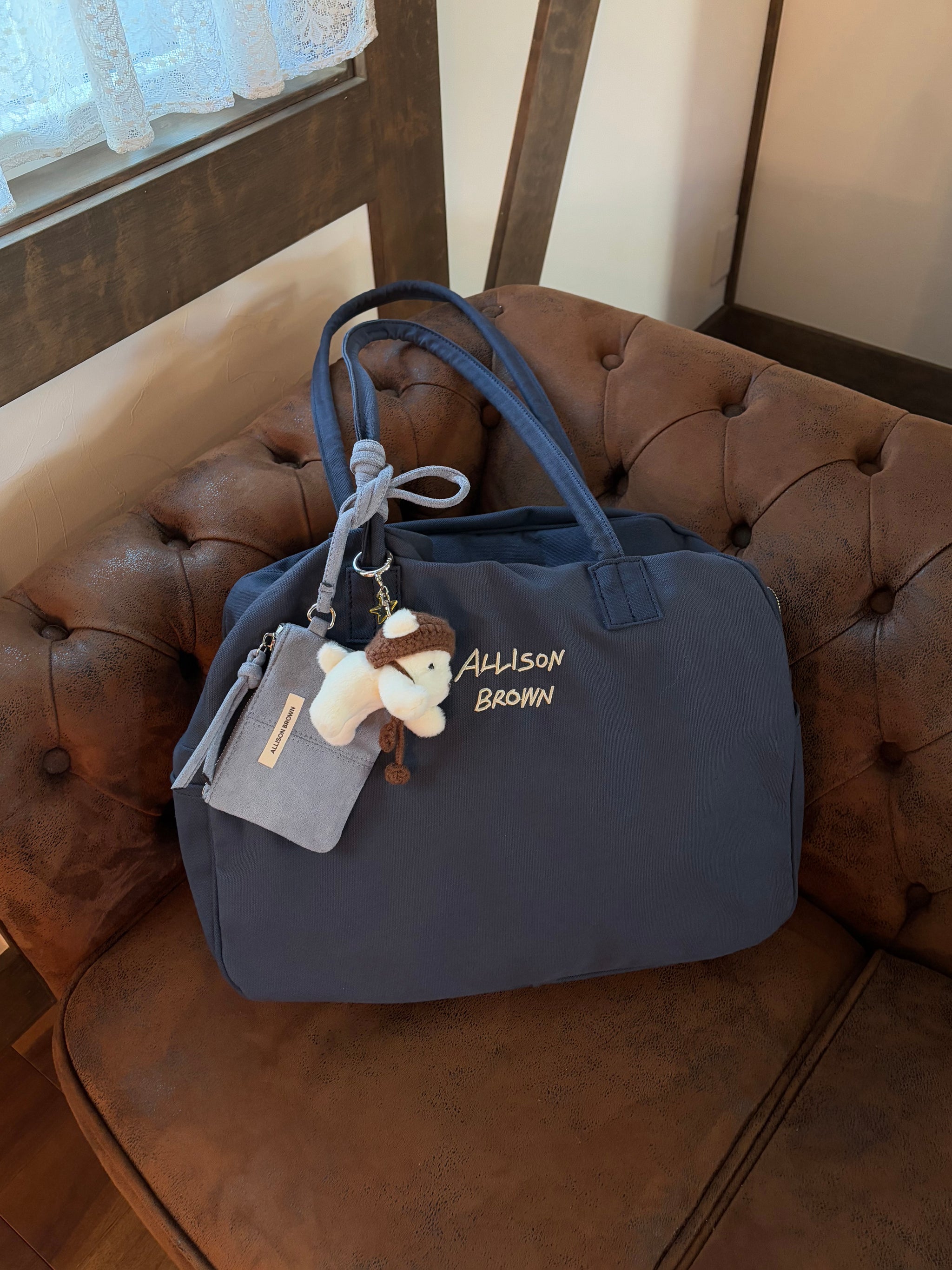 Suede Mini Pouch – ALLISON BROWN