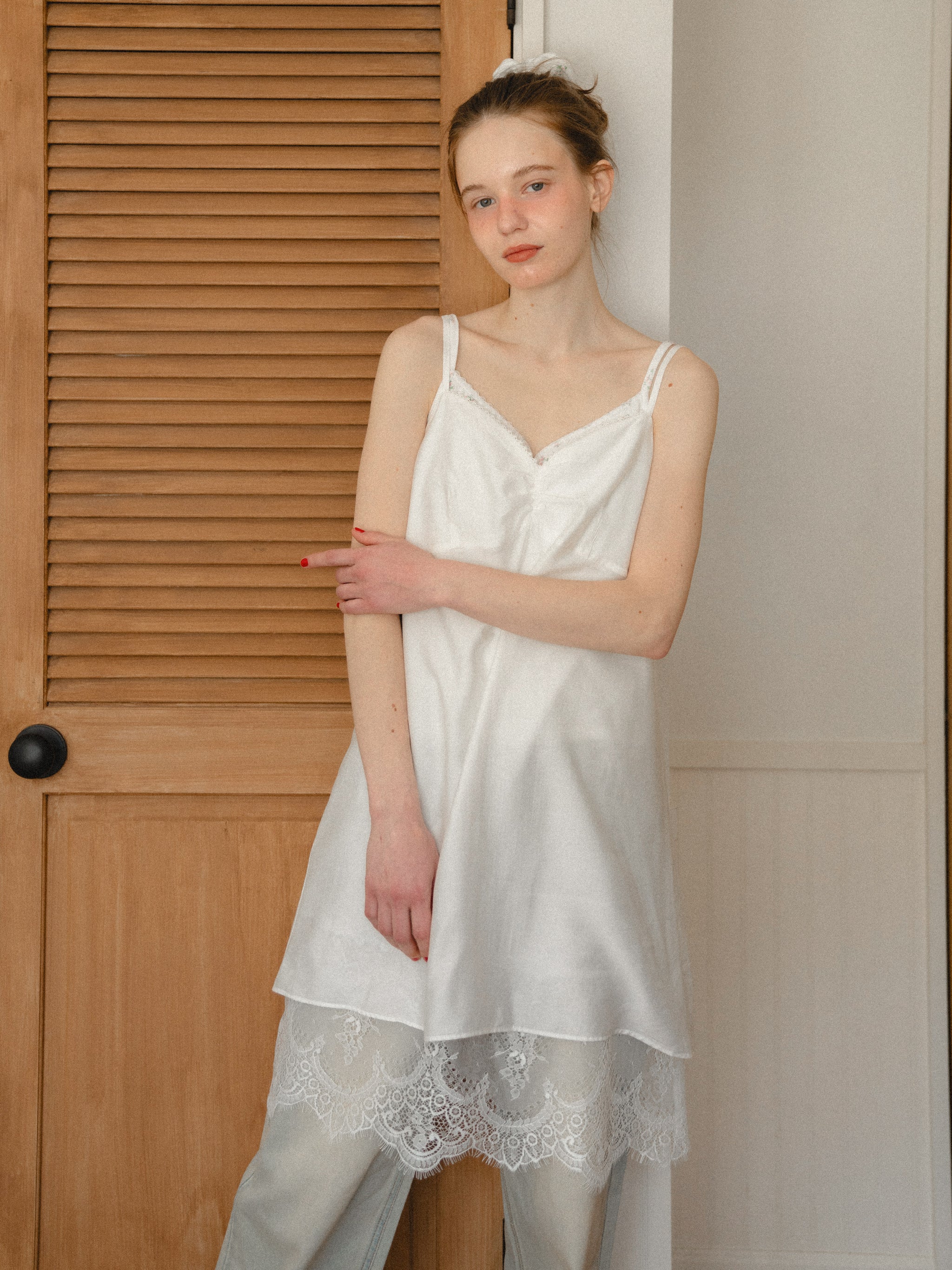 Vintage-like Lace Camisole – ALLISON BROWN
