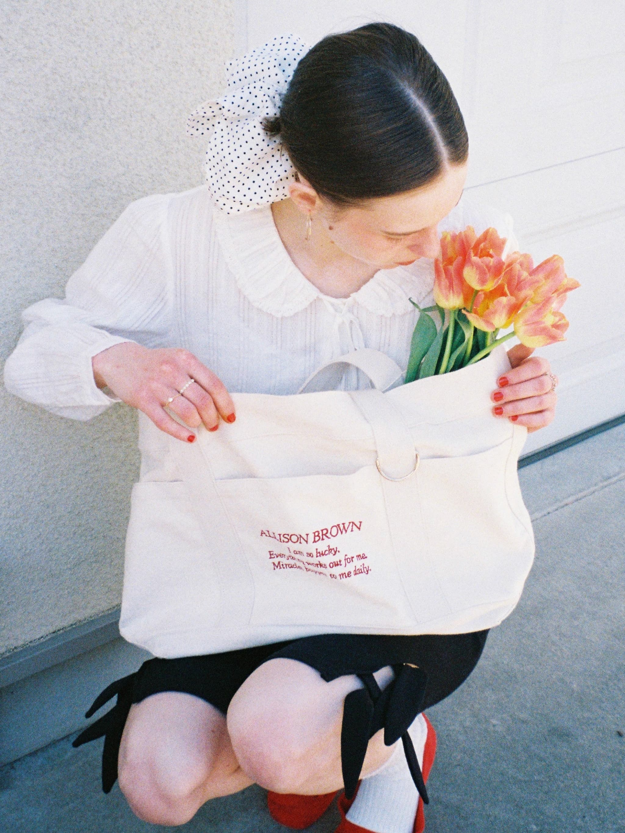 ALLISON BROWN Message Tote Bag – ALLISON BROWN