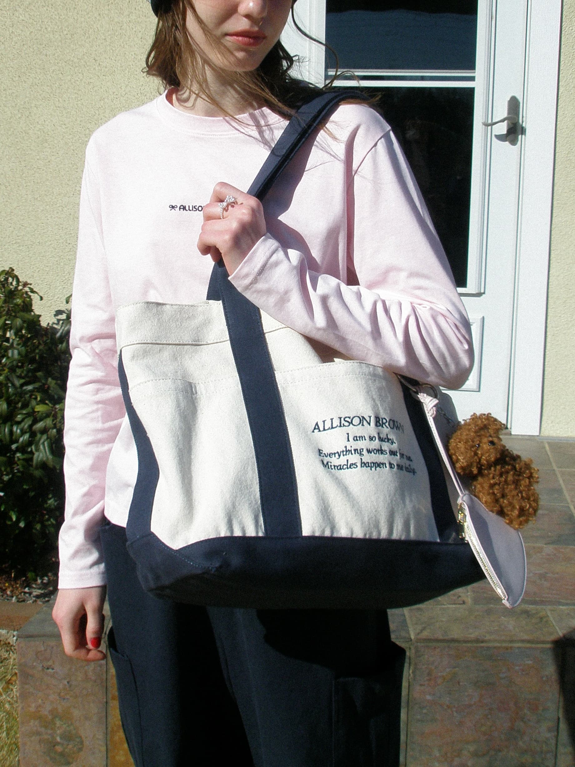 ALLISON BROWN Message Tote Bag – ALLISON BROWN