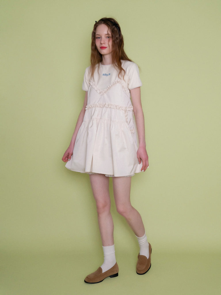 Fairy Frill Mini Dress（ミニワンピース）｜ALLISON BROWN