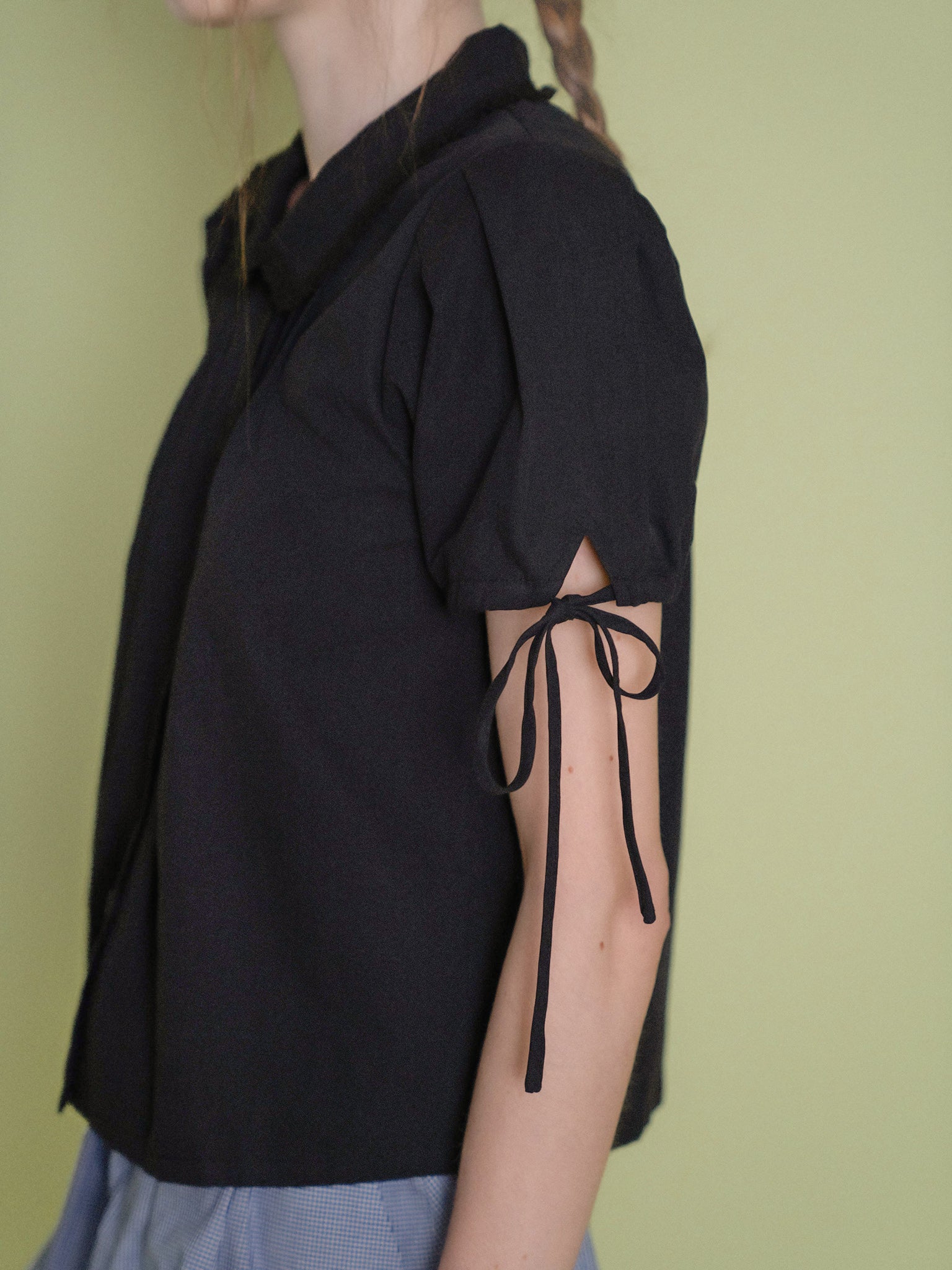 Frilly Girly Ribbon Blouse – ALLISON BROWN