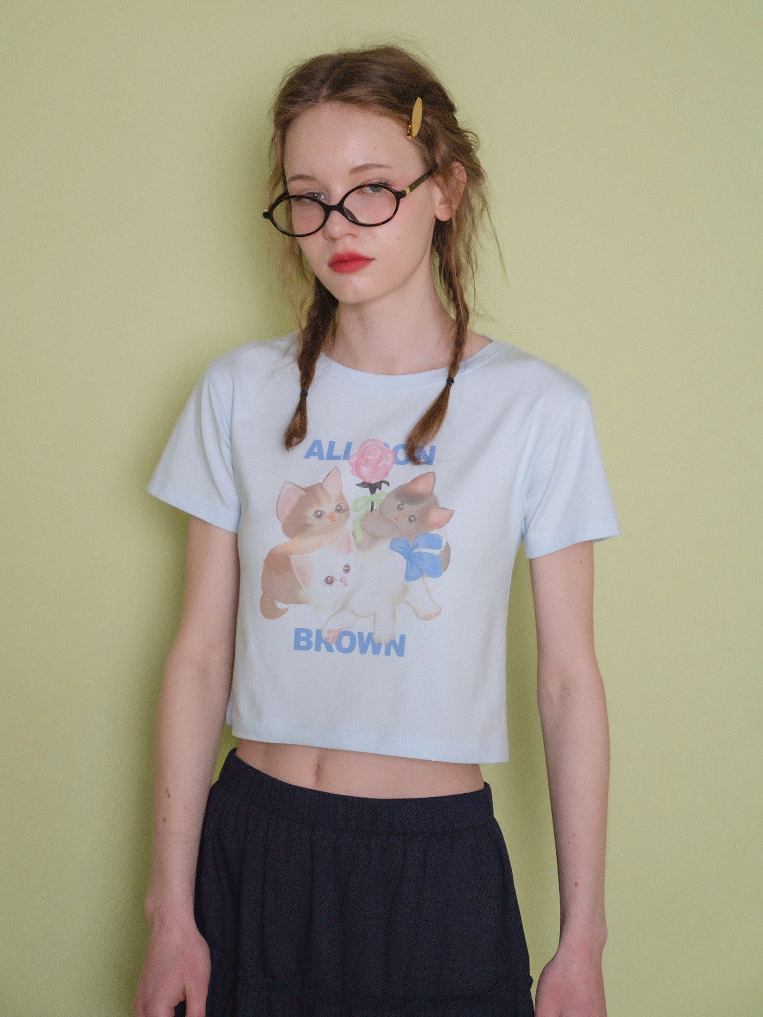 ALLISON BROWN Kitten T-shirt – ALLISON BROWN