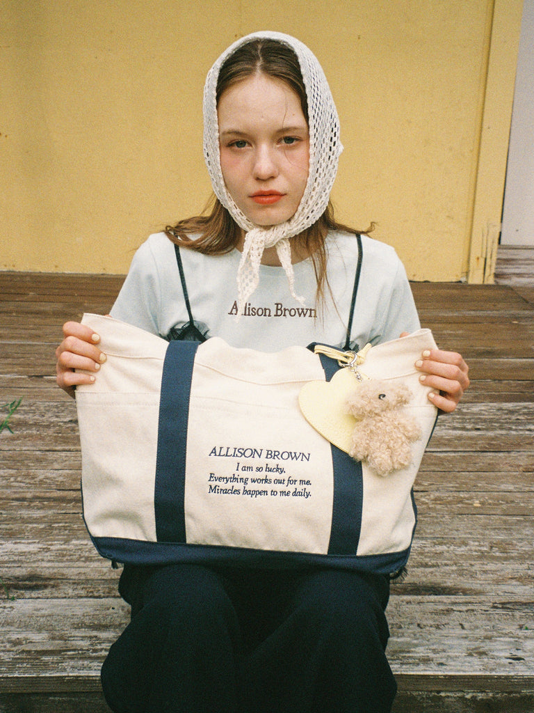 ALLISON BROWN Message Tote Bag – ALLISON BROWN