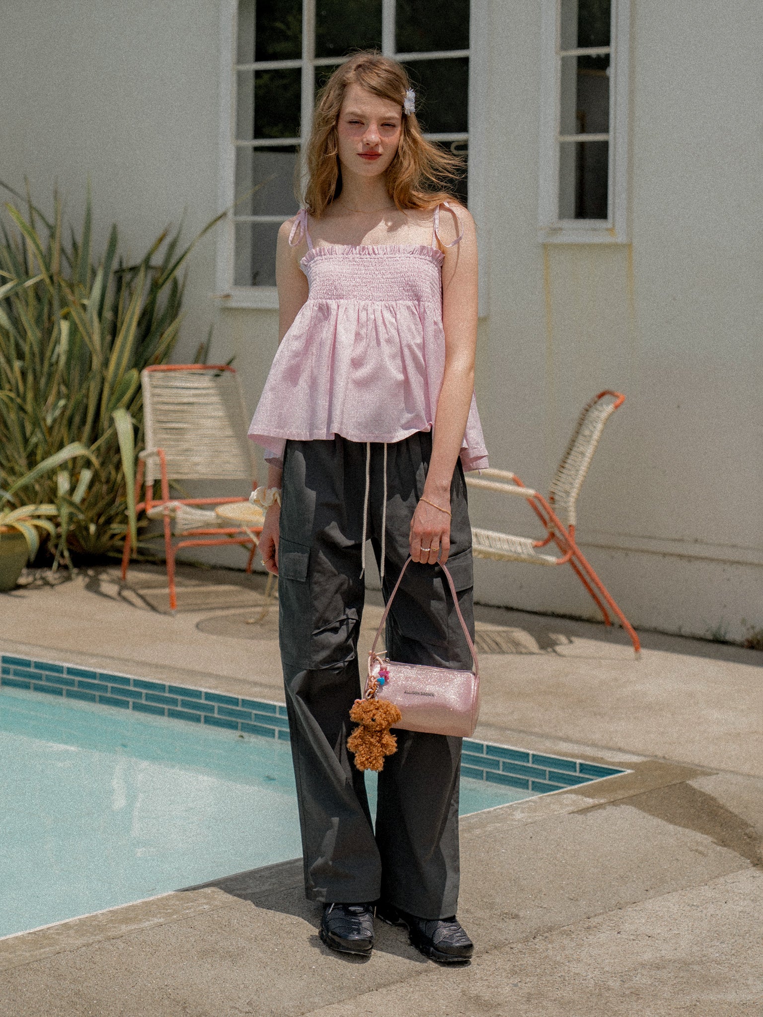 Girly Mood Ginghamcheck Camisole – ALLISON BROWN