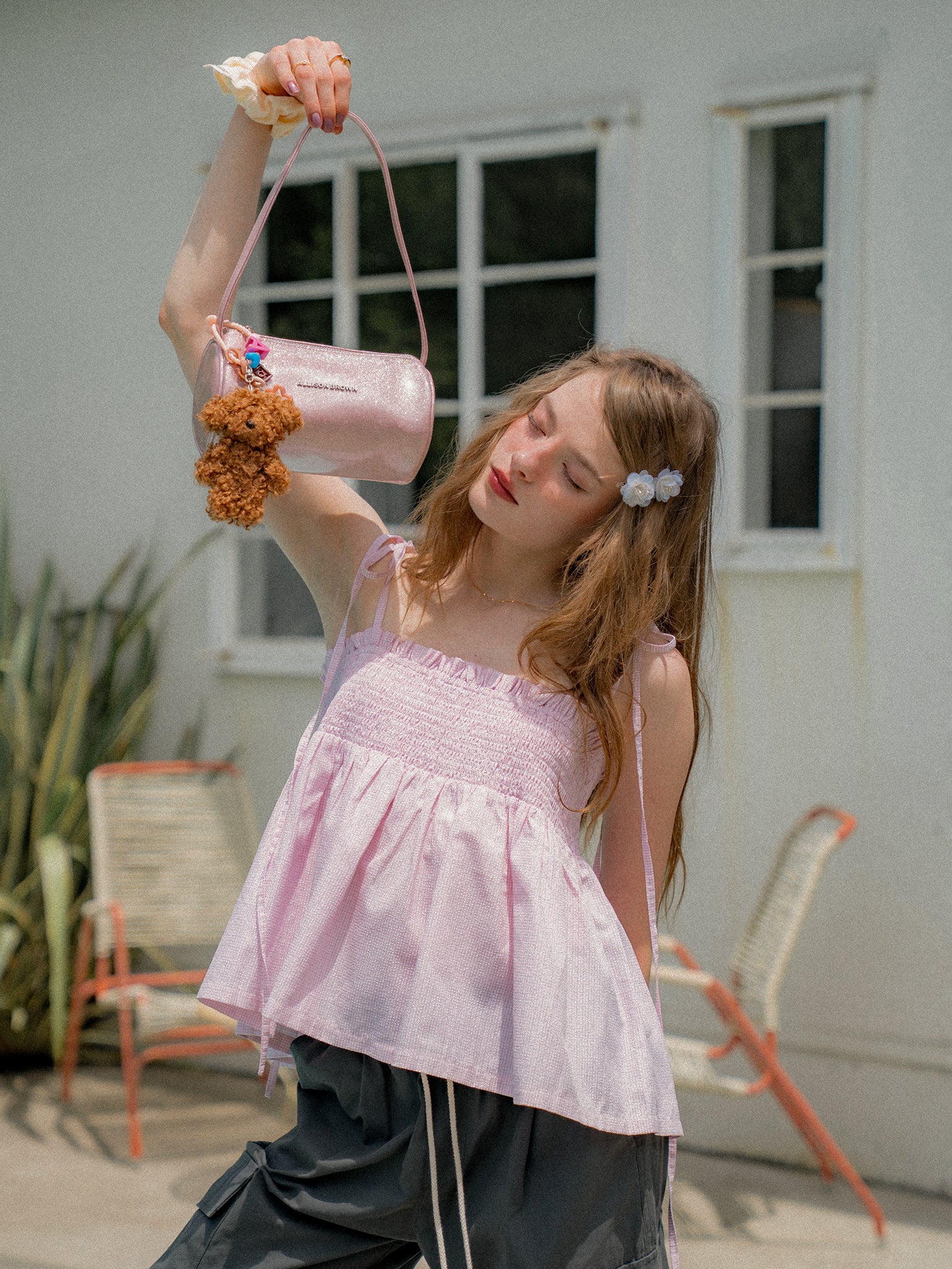 Girly Mood Ginghamcheck Camisole – ALLISON BROWN