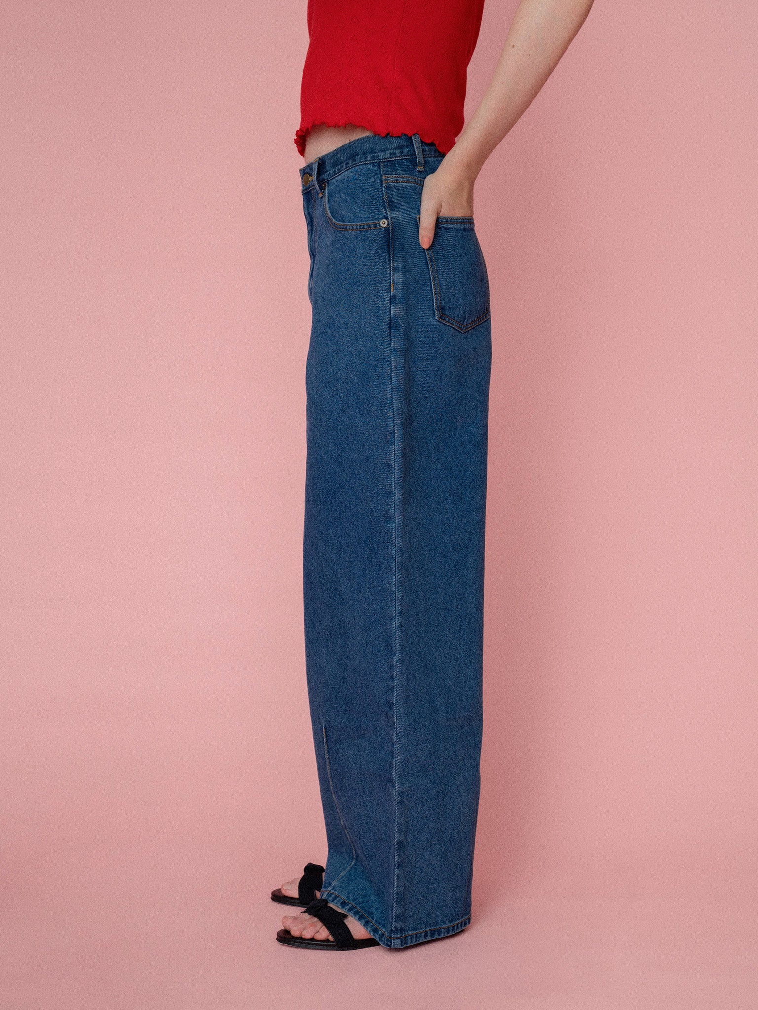 Ally.B Wide Straight Jeans – ALLISON BROWN