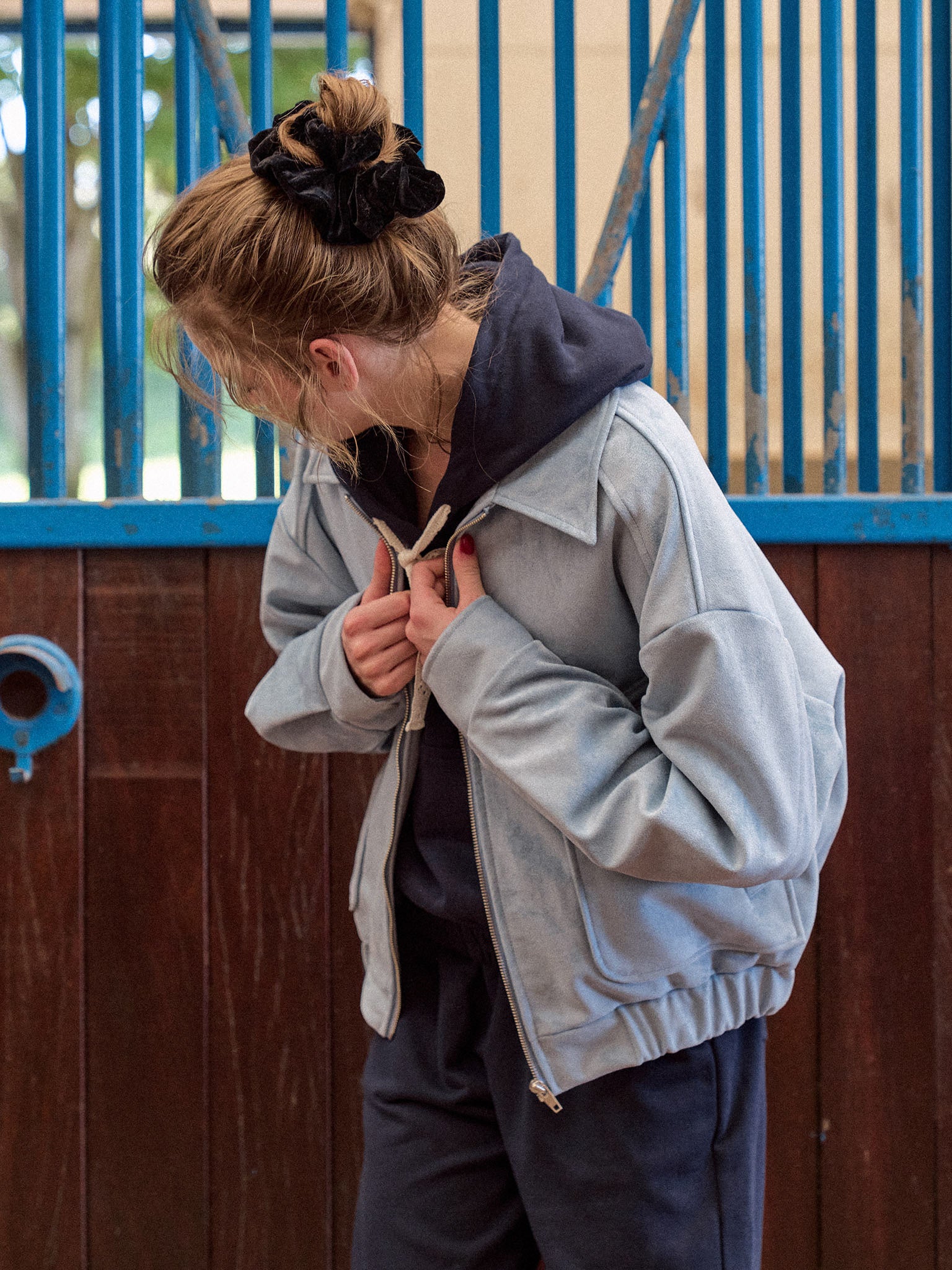 Velour Big Scrunchie – ALLISON BROWN