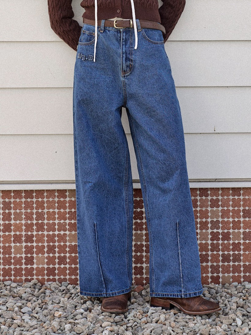 Ally.B Wide Straight Jeans – ALLISON BROWN