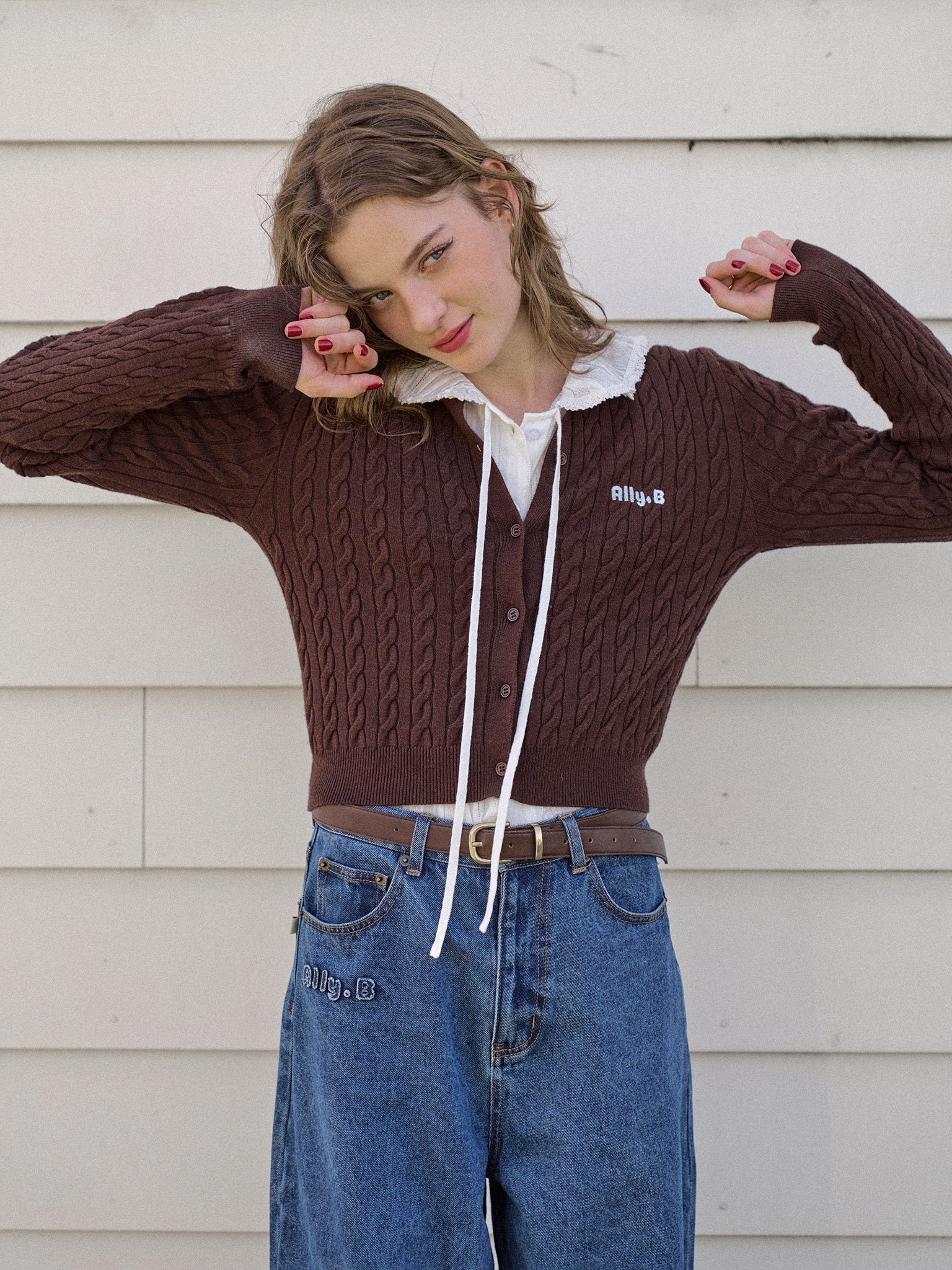 ＊アリソンブラウン　馬柄カーディガン　紗栄子さん着用　新品、未使用、タグ付き＊ み、見て😍😍 オトナスウィート @otonasweet 11月10日発売号の付録の