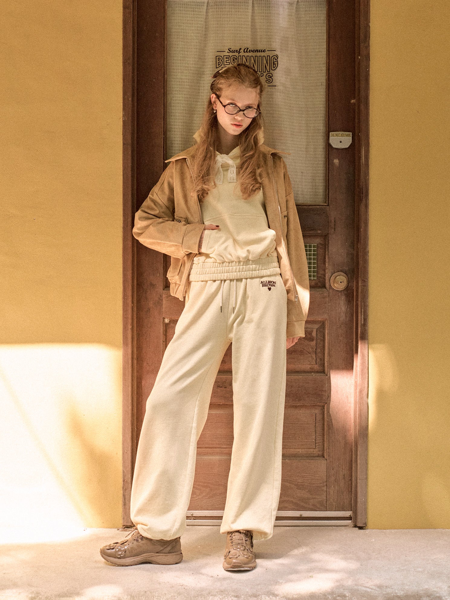 Cozy Wide Straight Sweat Pants – ALLISON BROWN