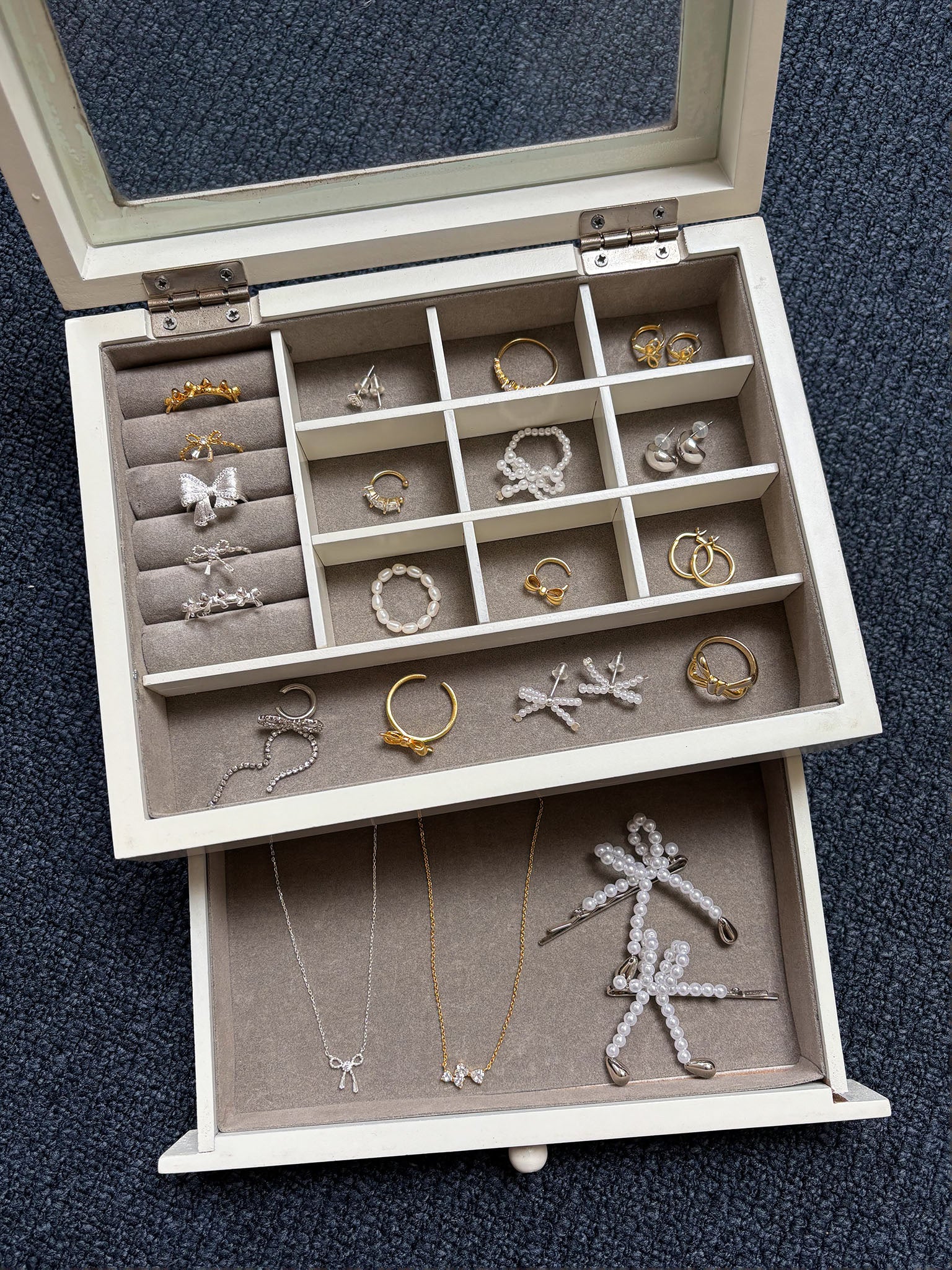 Point Stone Ribbon Necklace – ALLISON BROWN