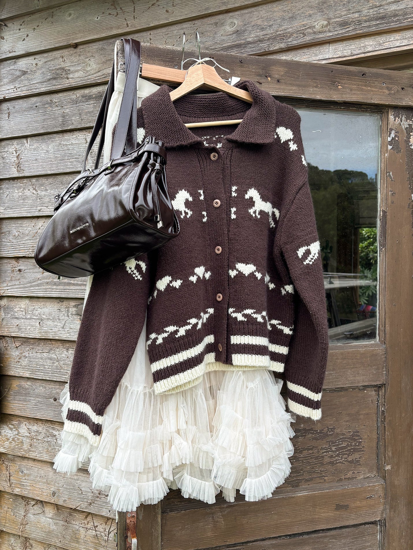 Rustic Farm Knit Cardigan – ALLISON BROWN