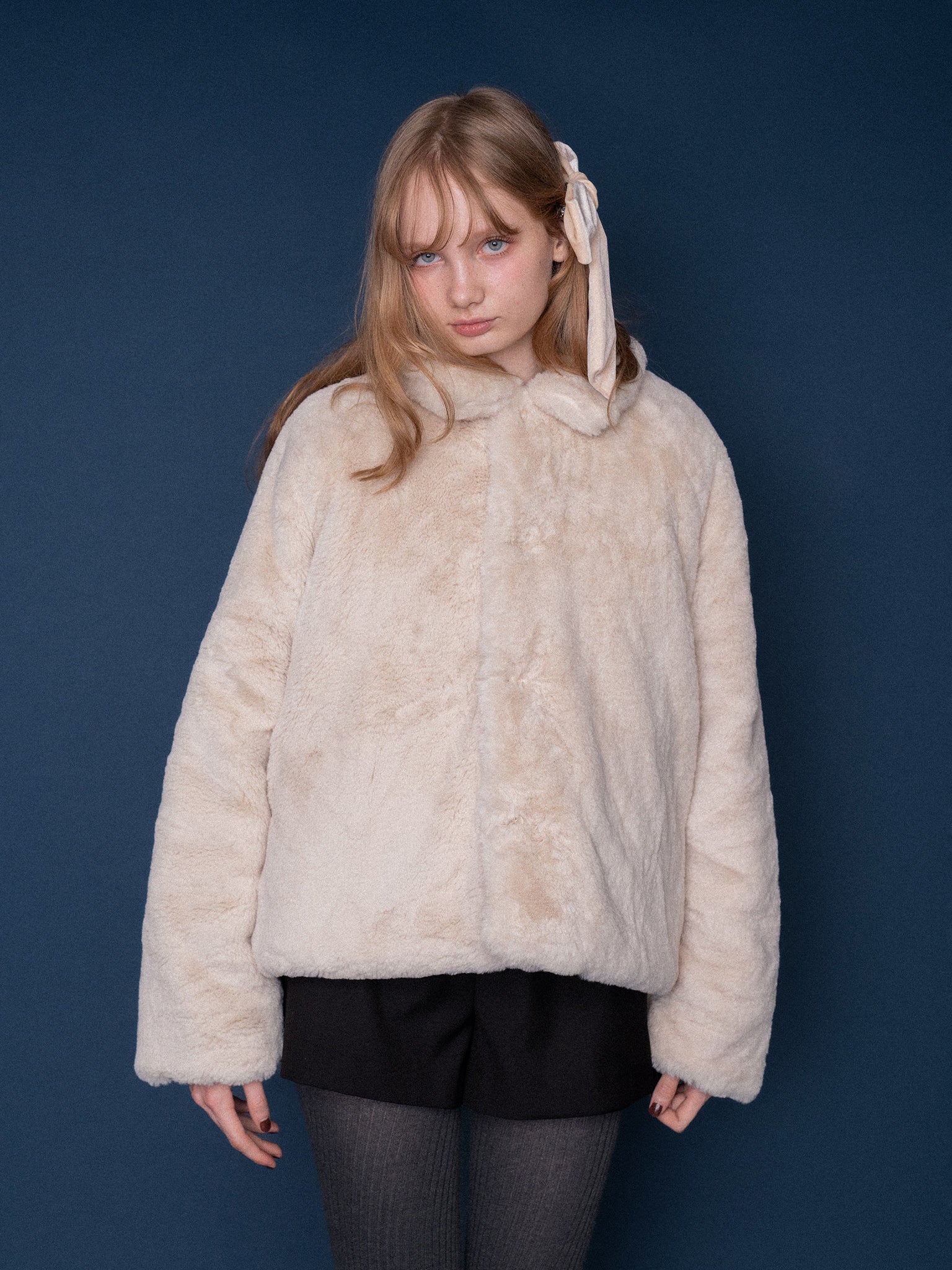 Fluffy Reversible Fur Coat – ALLISON BROWN