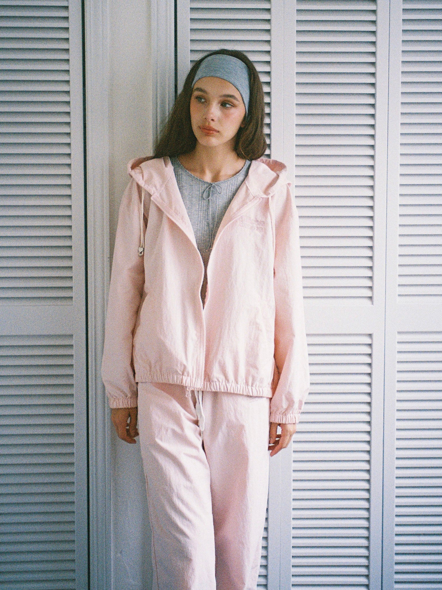 アリソンブラウン All Day Wind Blouson ピンク All Day Wind Blouson – ALLISON BROWN